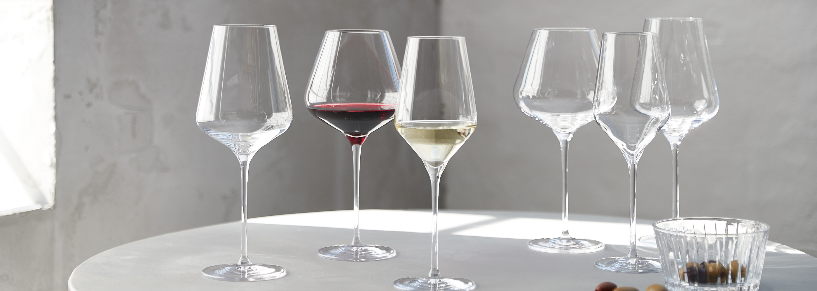 Wine glasses
