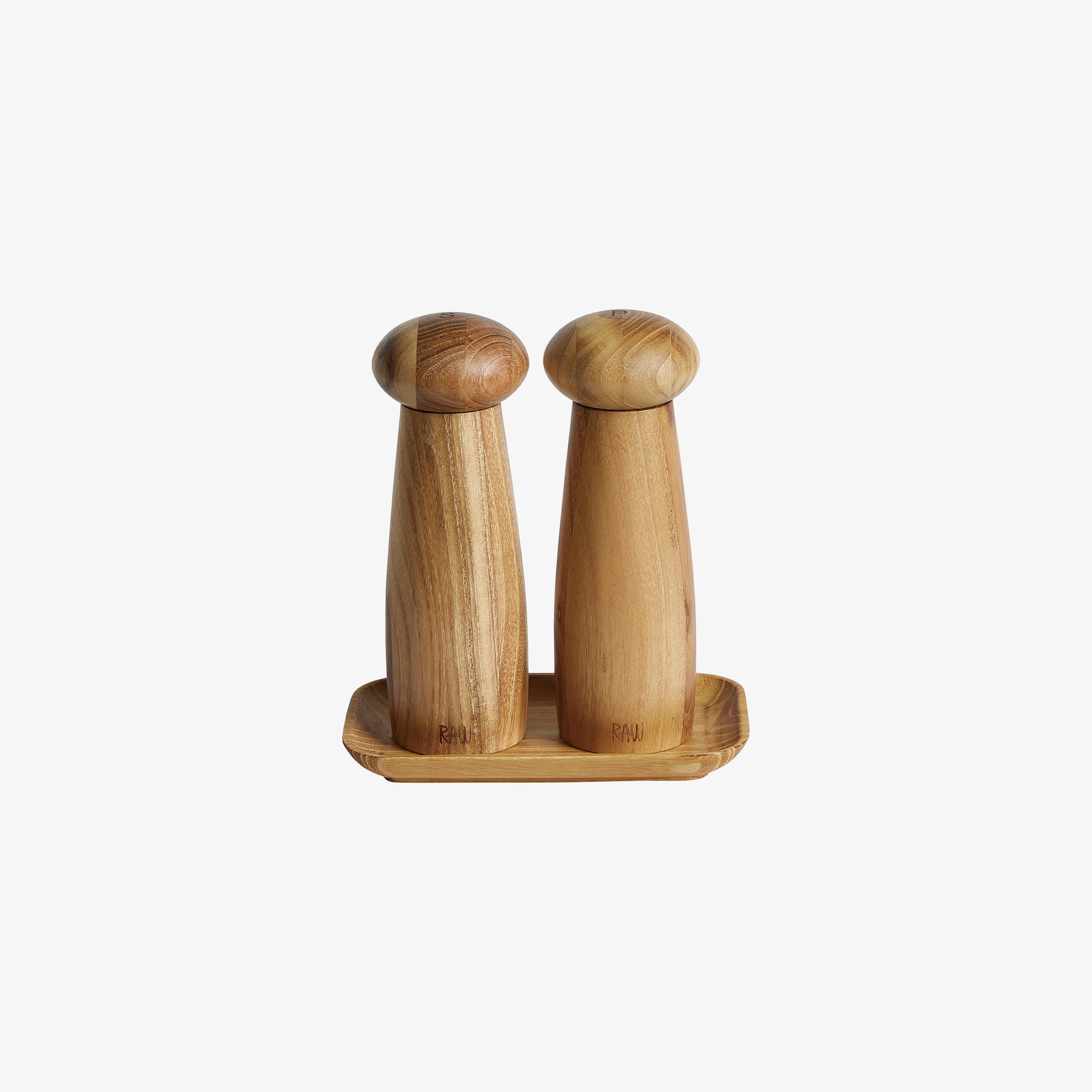 RAW grinder set with tray 3 pieces | Light