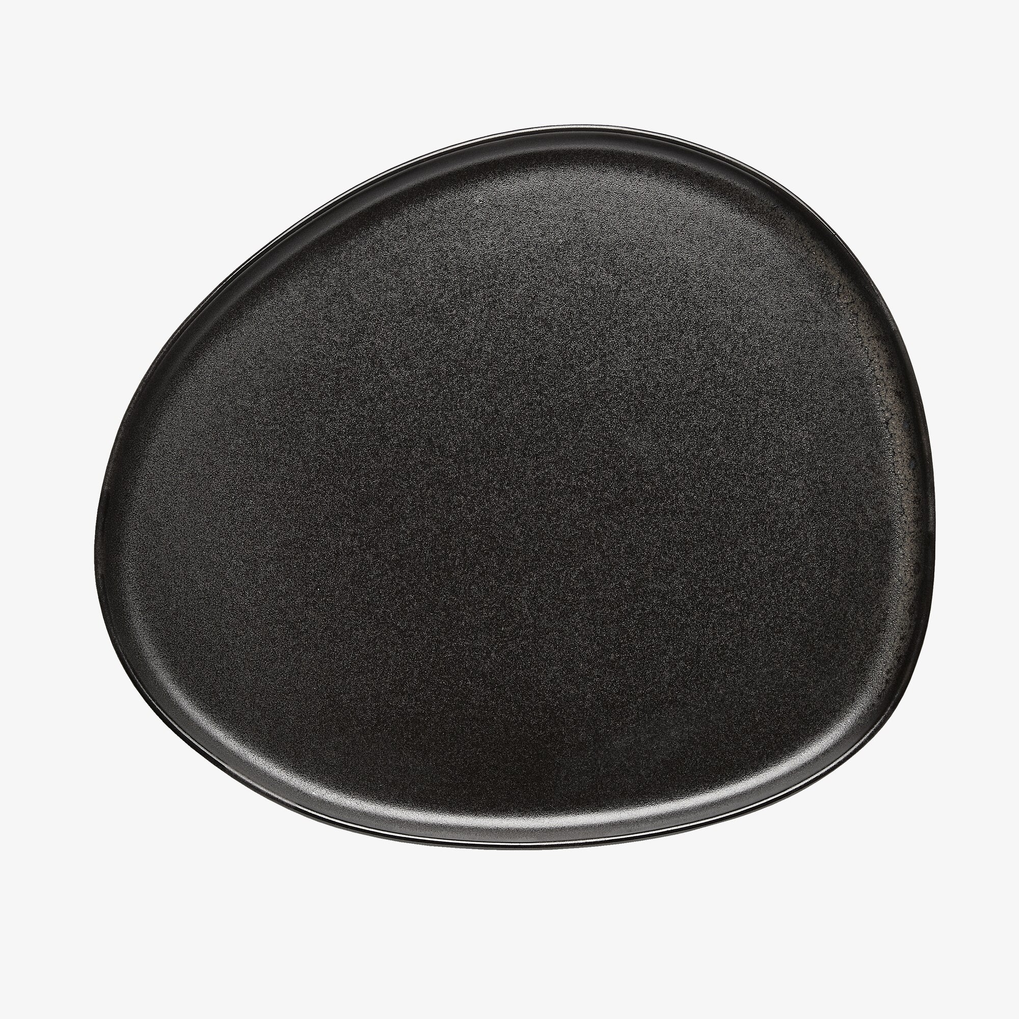 RAW Organic dinner plate | Titanium Black