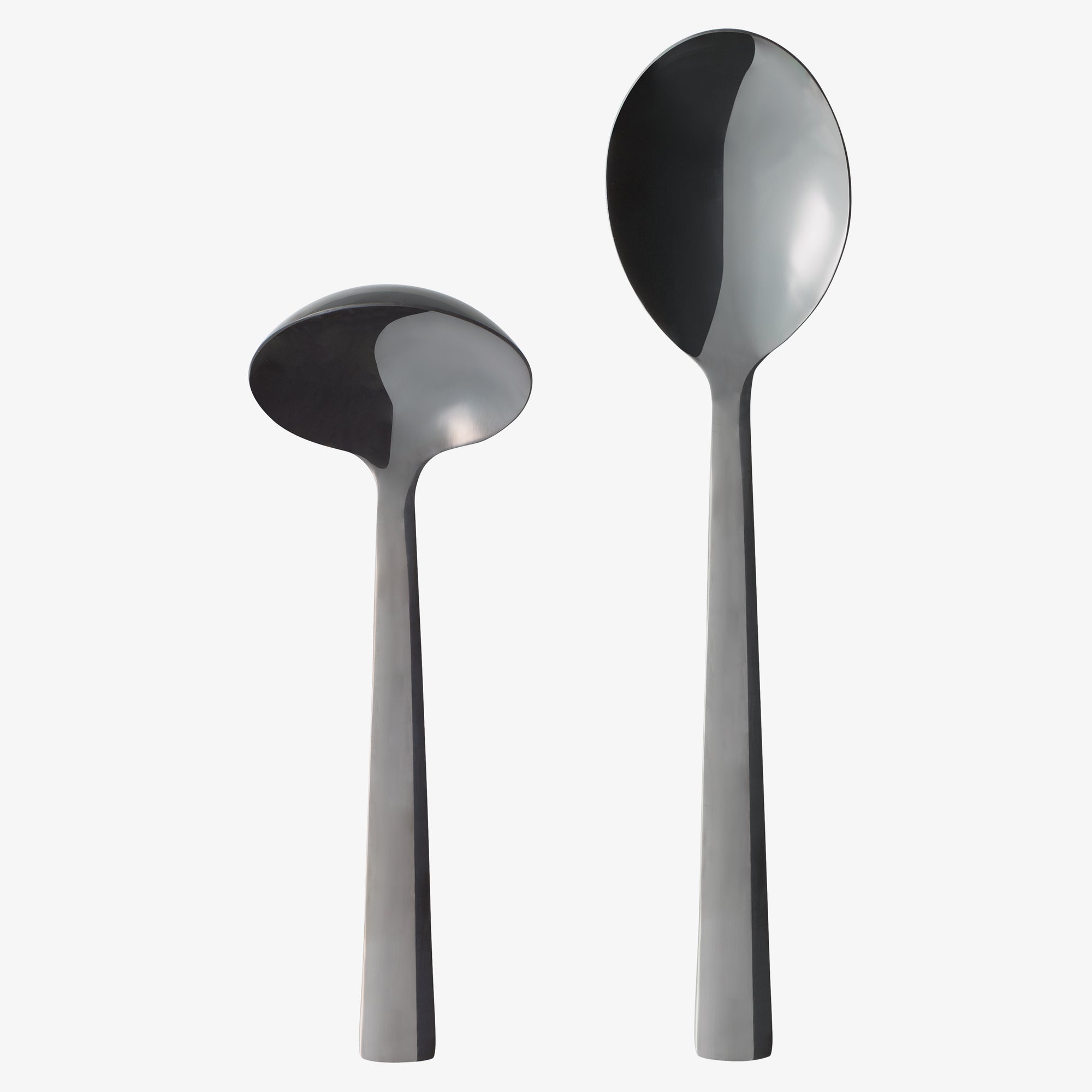 RAW sauce and potato spoon 2 parts | Shiny Black