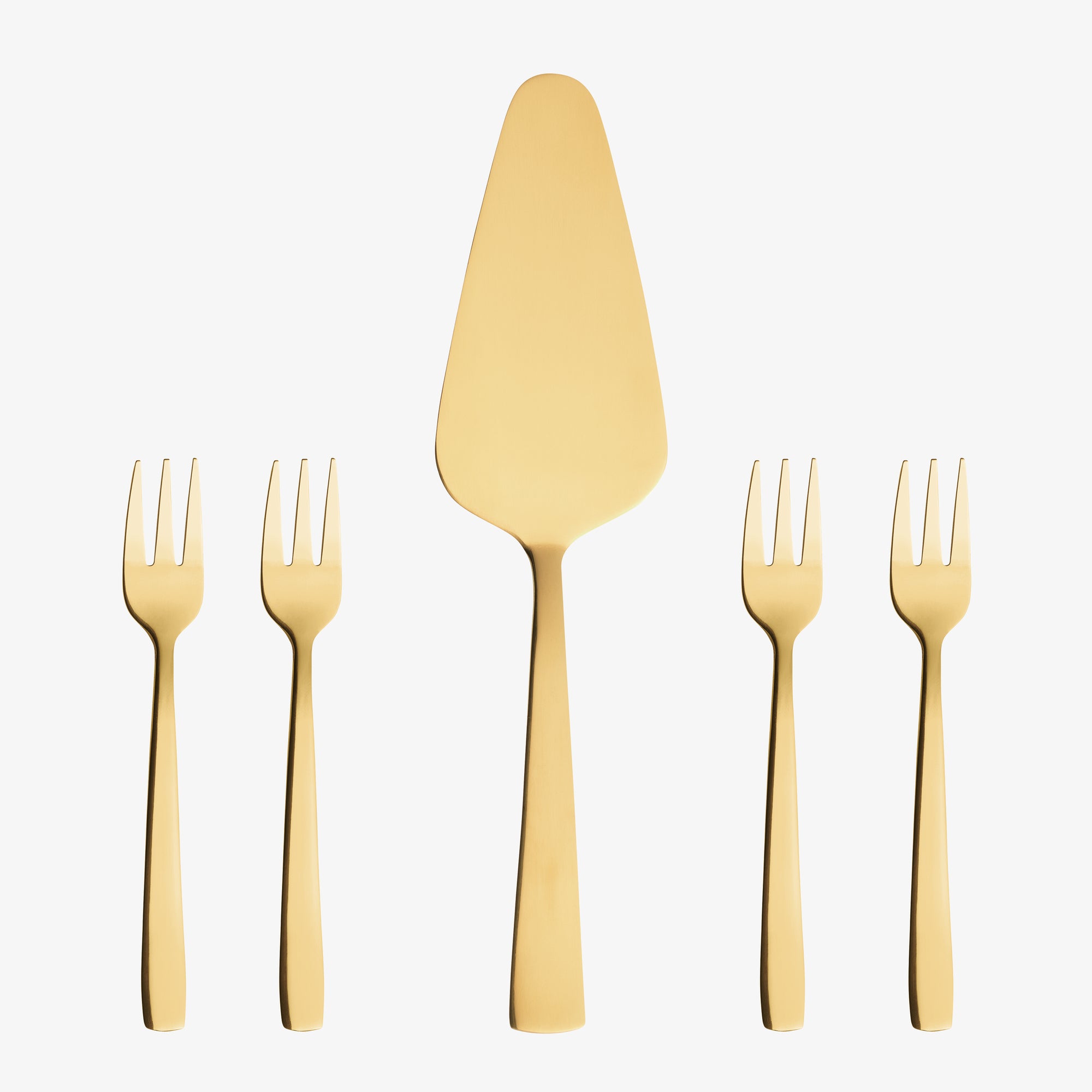 RAW cake set 5 pieces | Gold