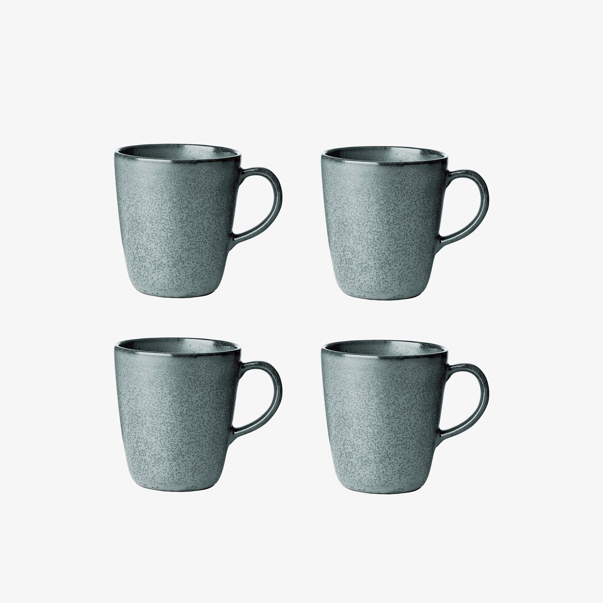 RAW mug with handle 4 pcs. | Northern Green