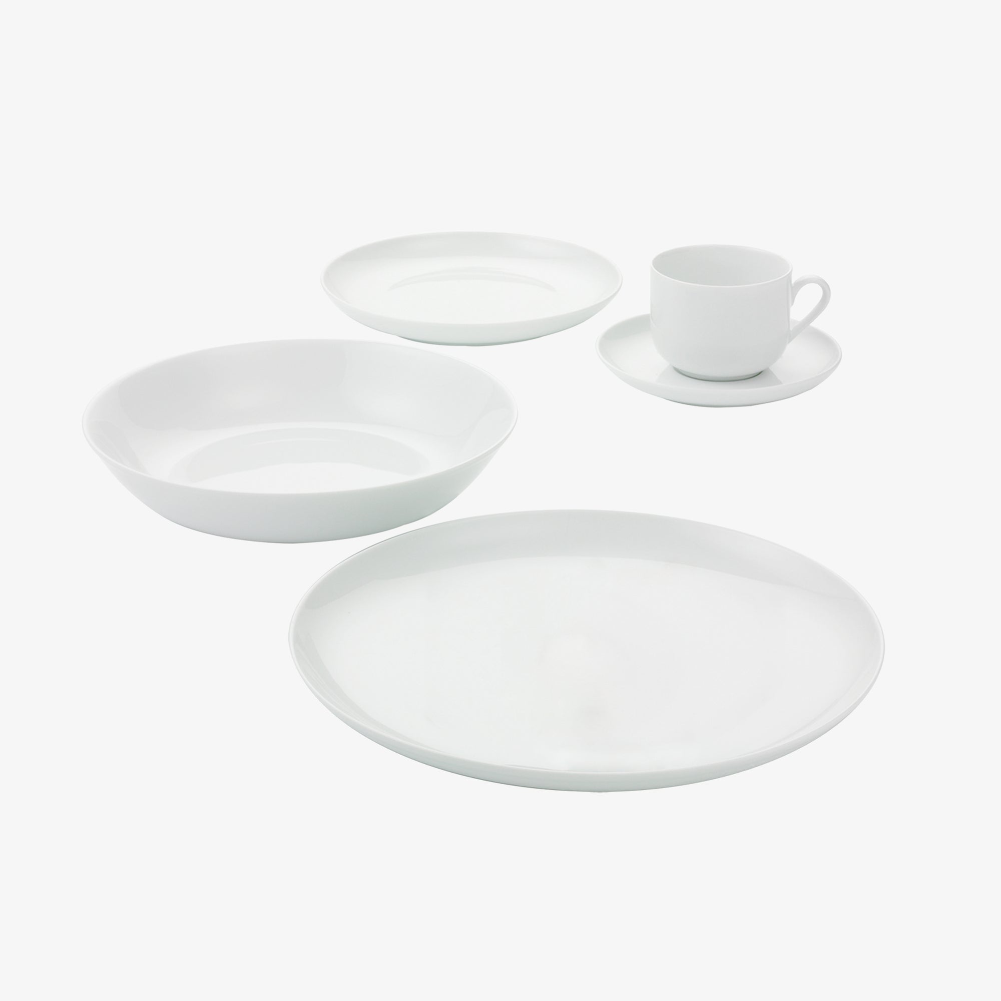 Atelier 30 piece tableware set | Super White