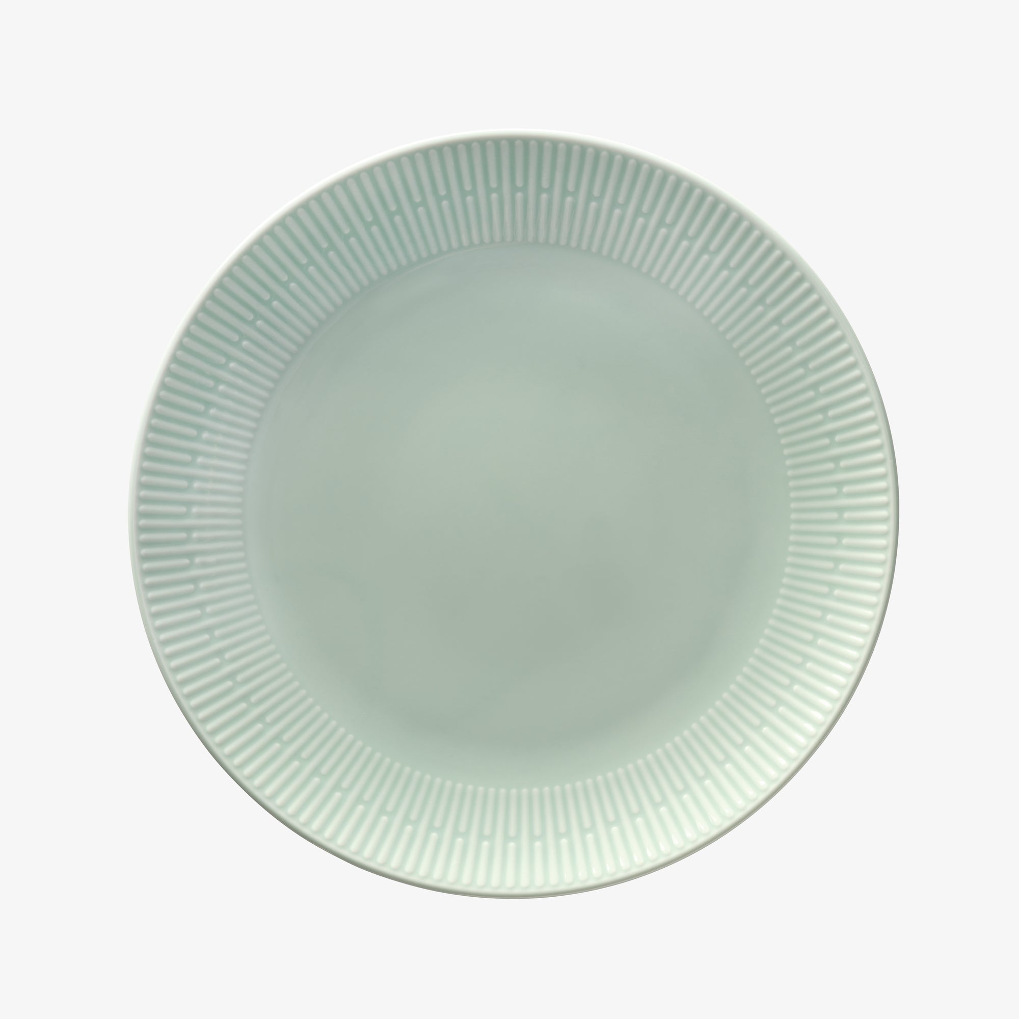 Relief dinner plate | Dusty Green
