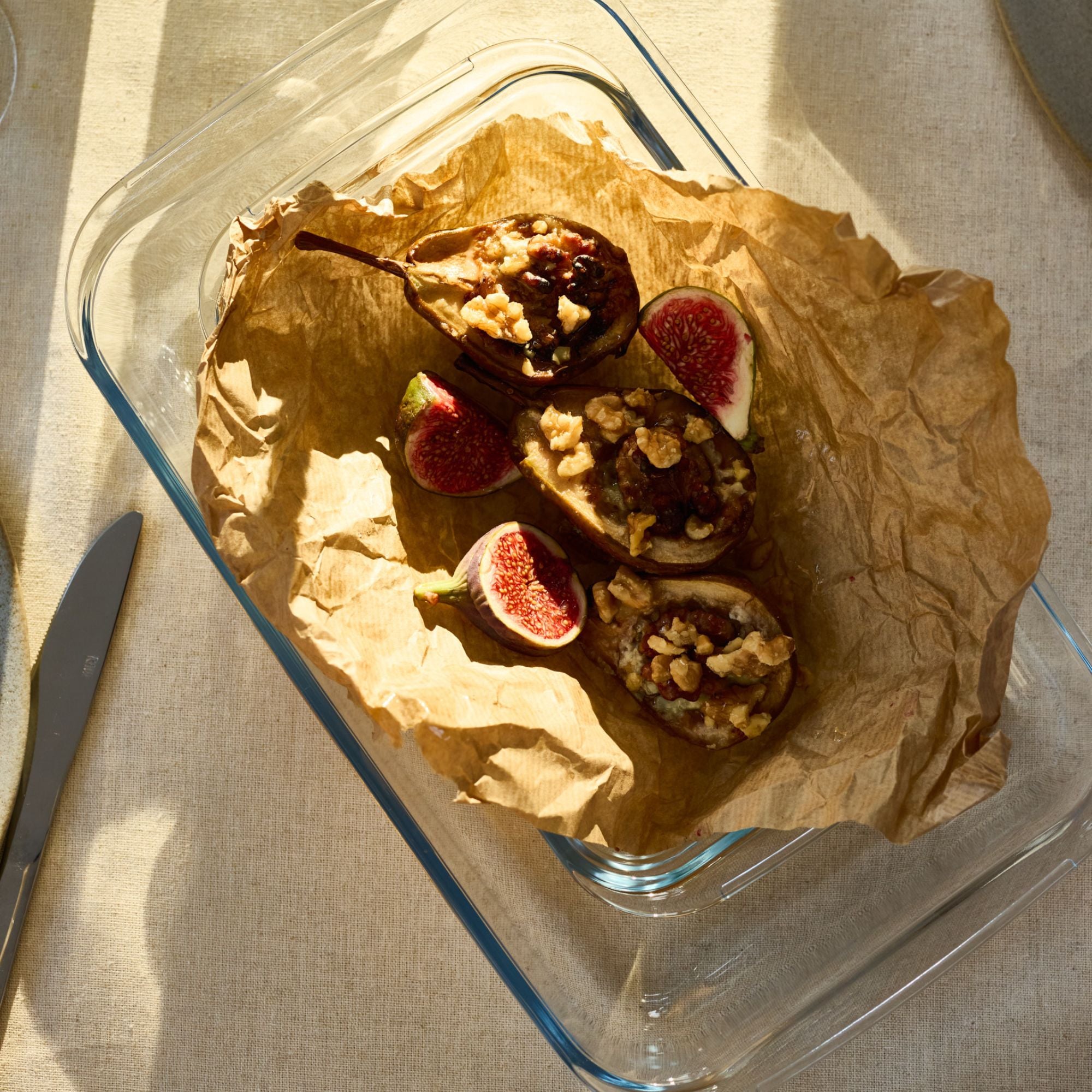 Aroma rectangular dishes 2 pcs. | Clear