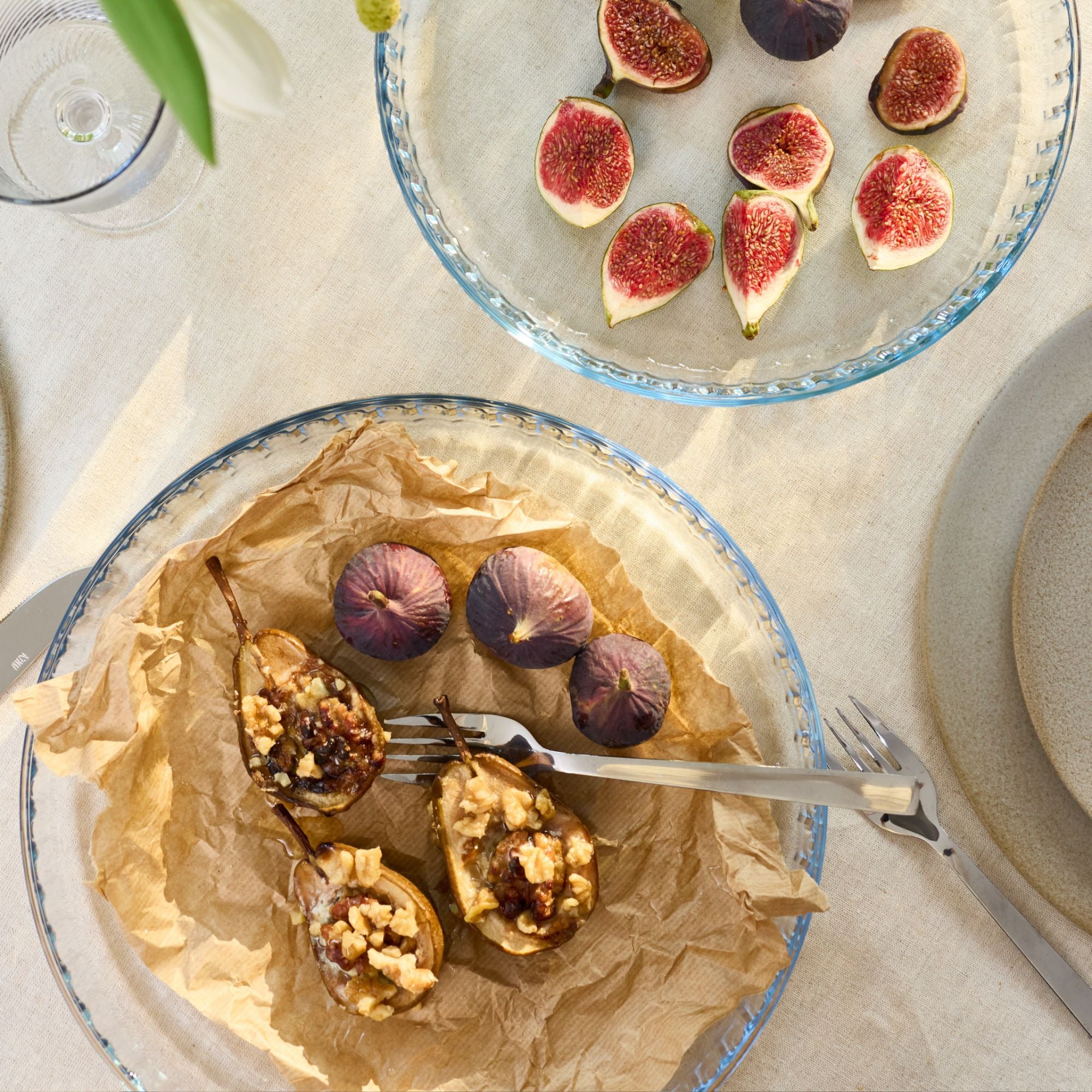 Aroma pie dishes 2 pcs. | Clear