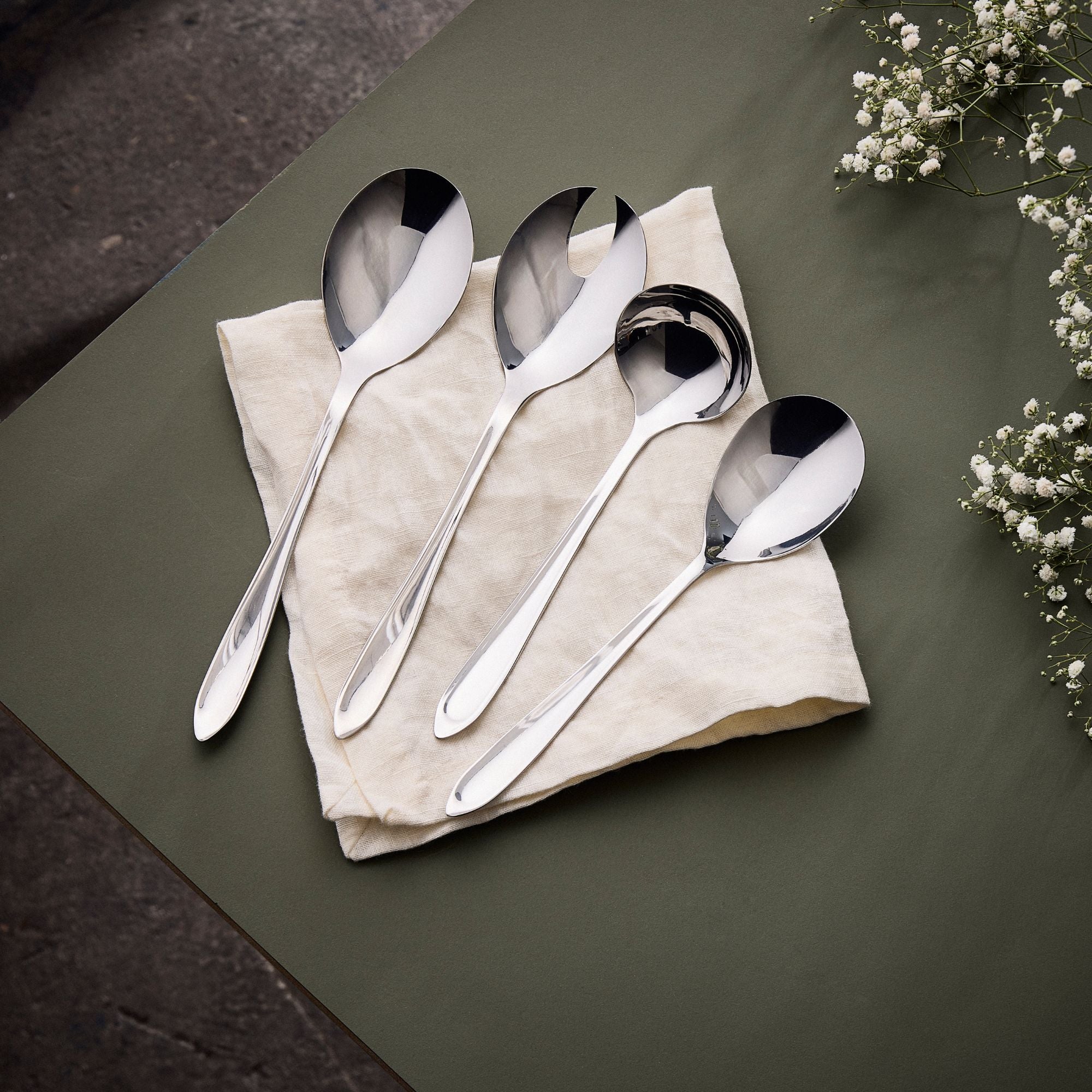 Gastro serving spoon | Mirror Polish