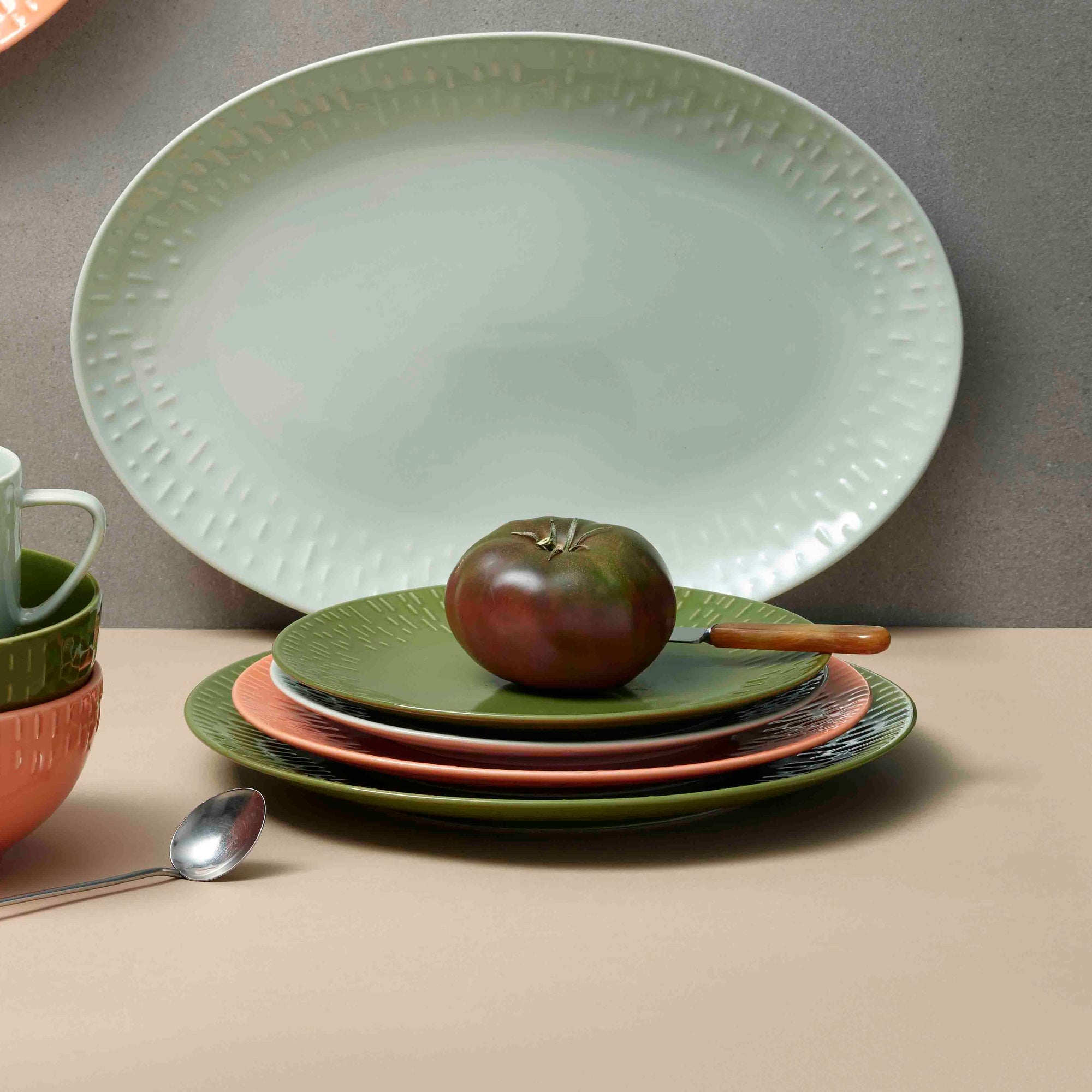 Confetti dessert plate | Olive