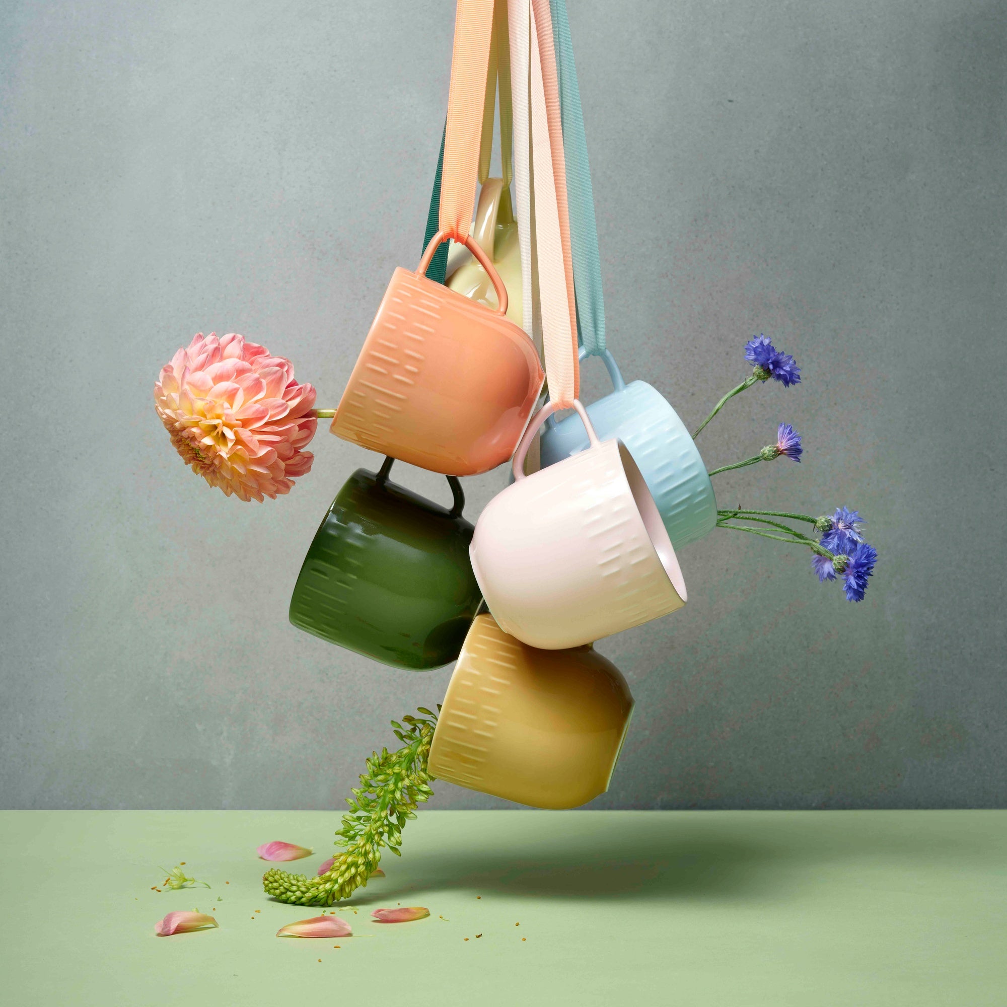 Confetti mug with handle | Cotton candy