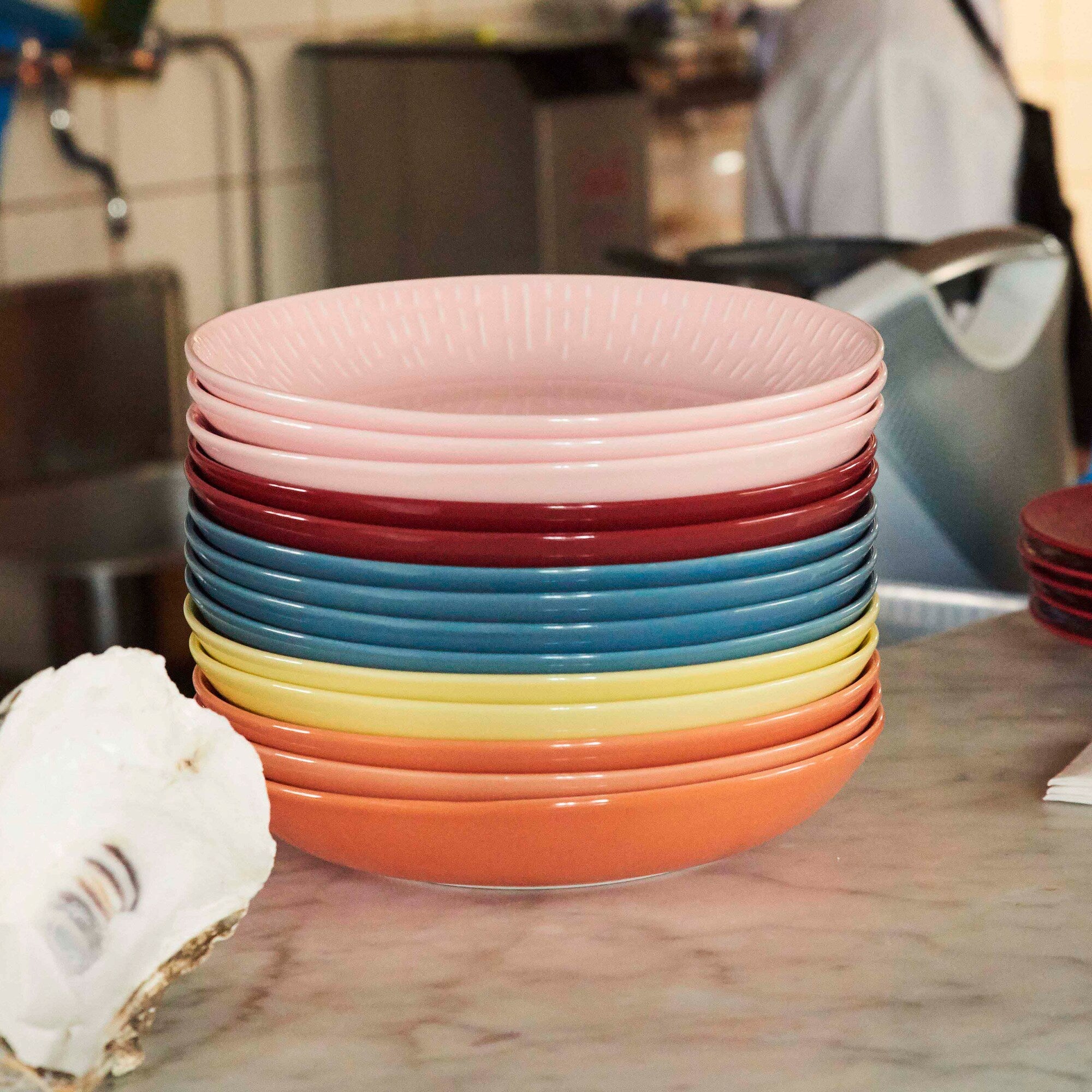 Confetti pasta plate | Blueberry