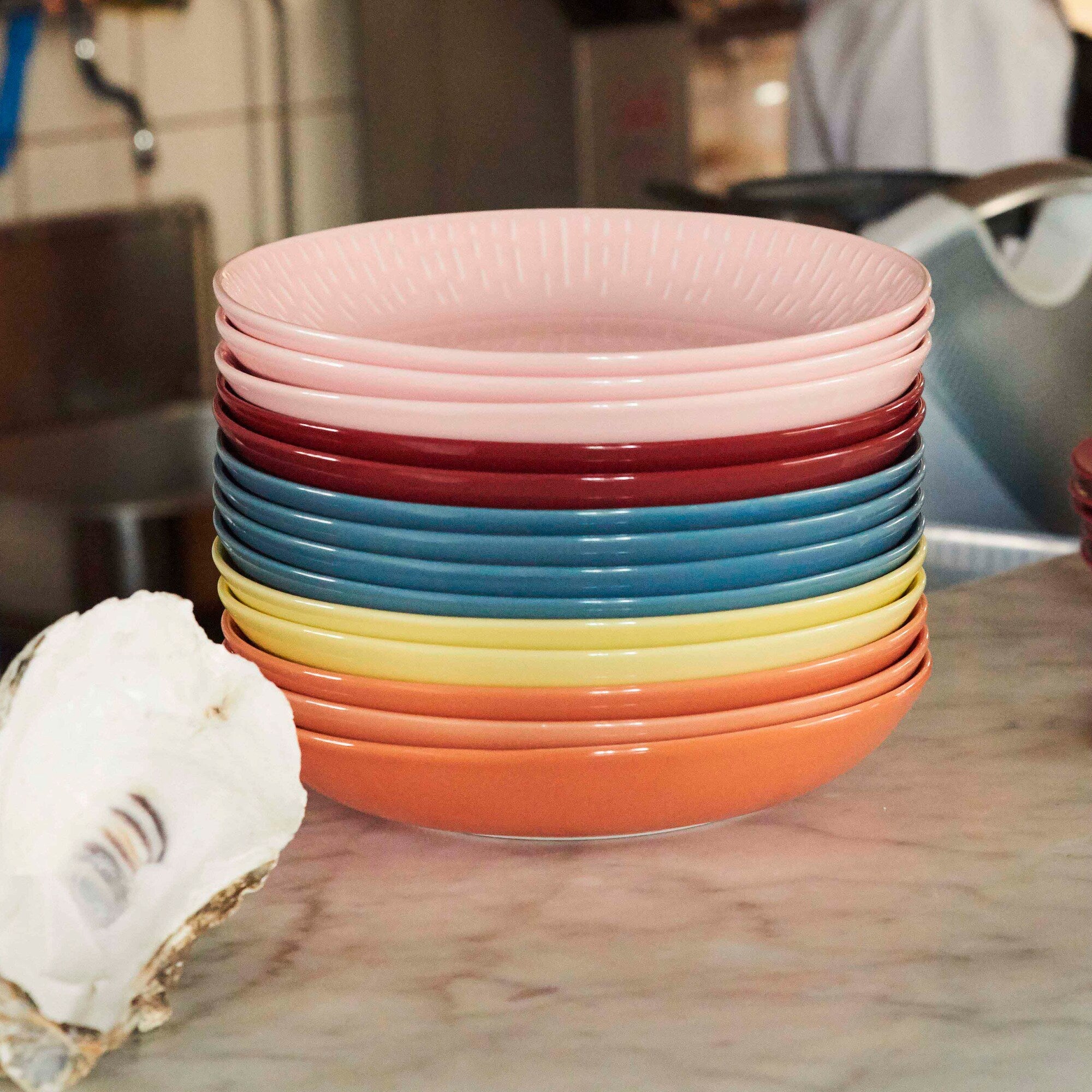 Confetti pasta plate | Apricot