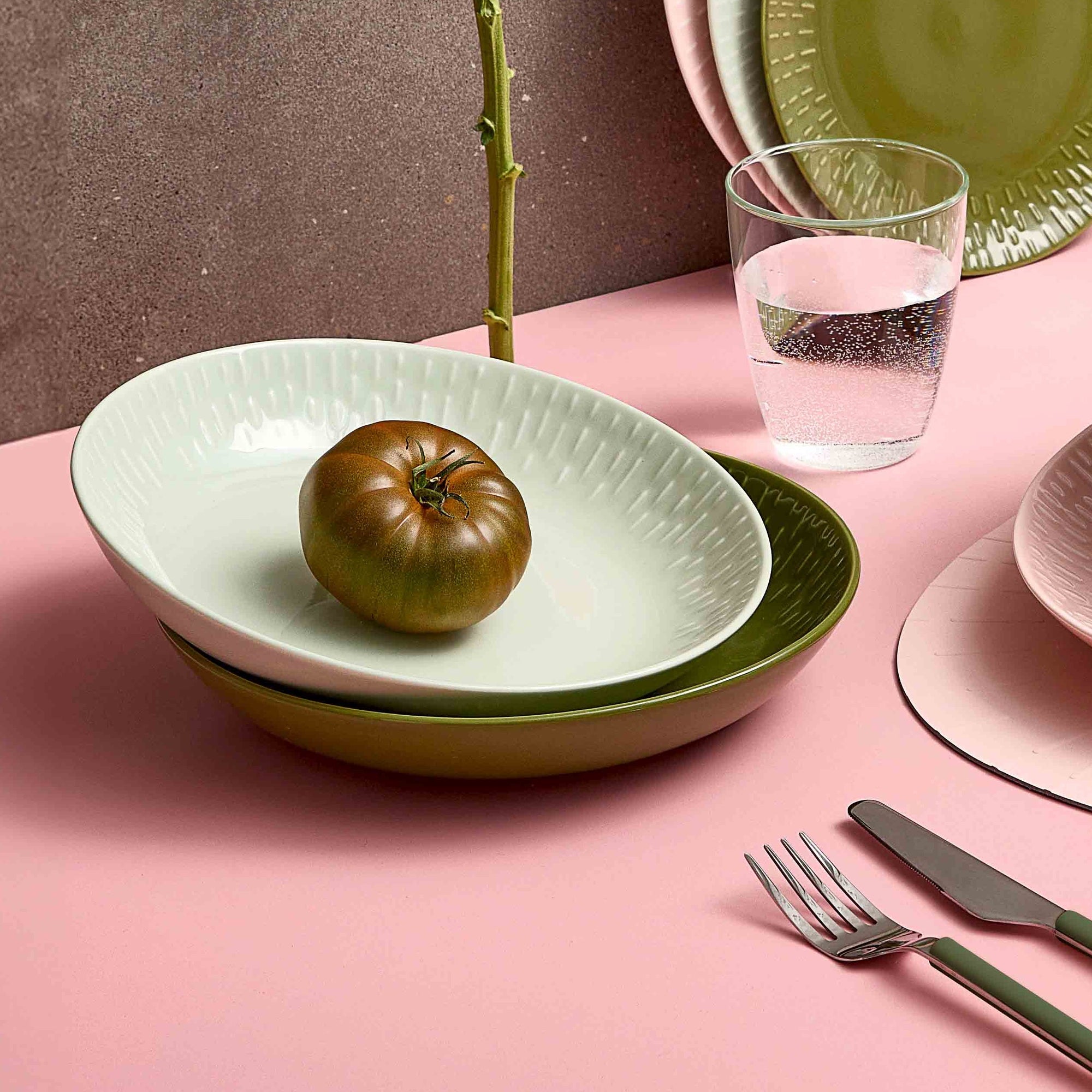 Confetti pasta plate | Olive