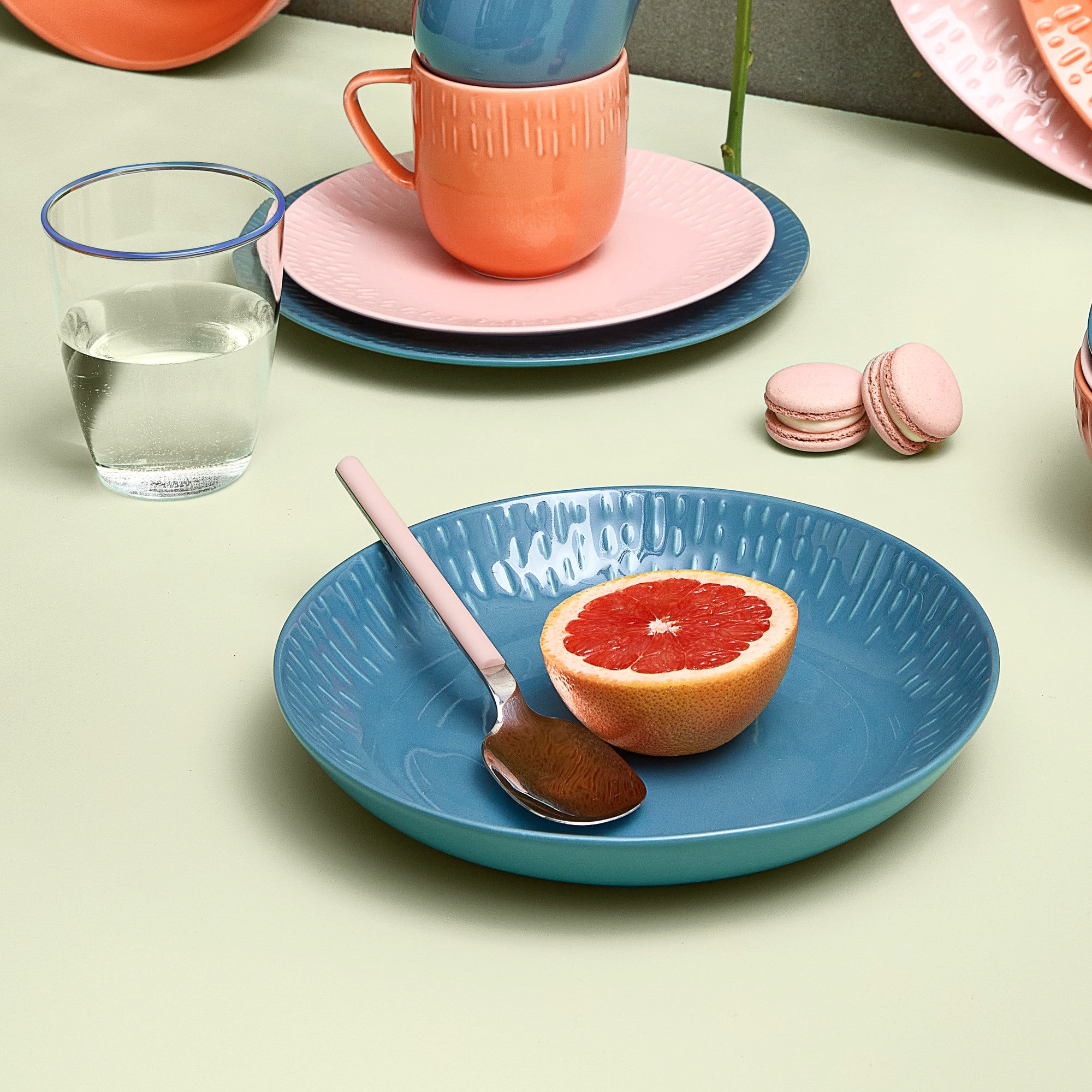 Confetti pasta plate | Blueberry