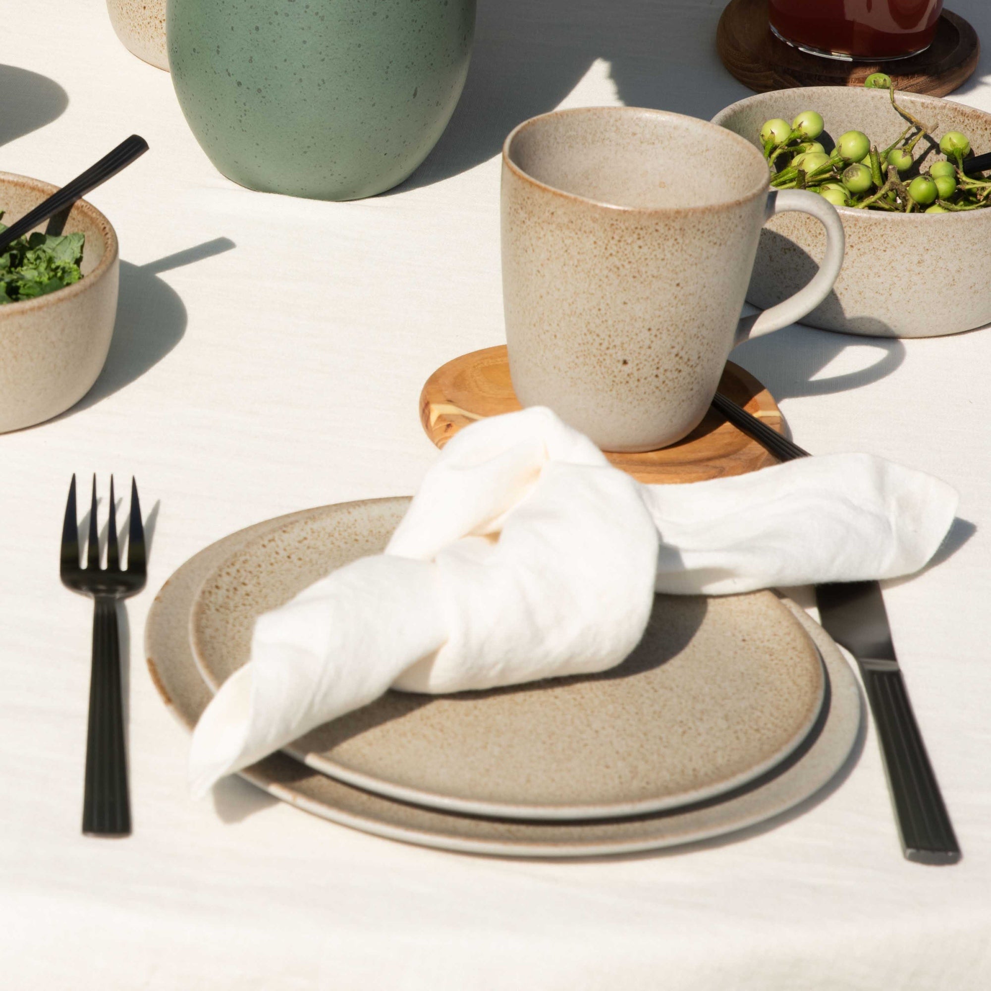 RAW lunch plate | Sandy Beige