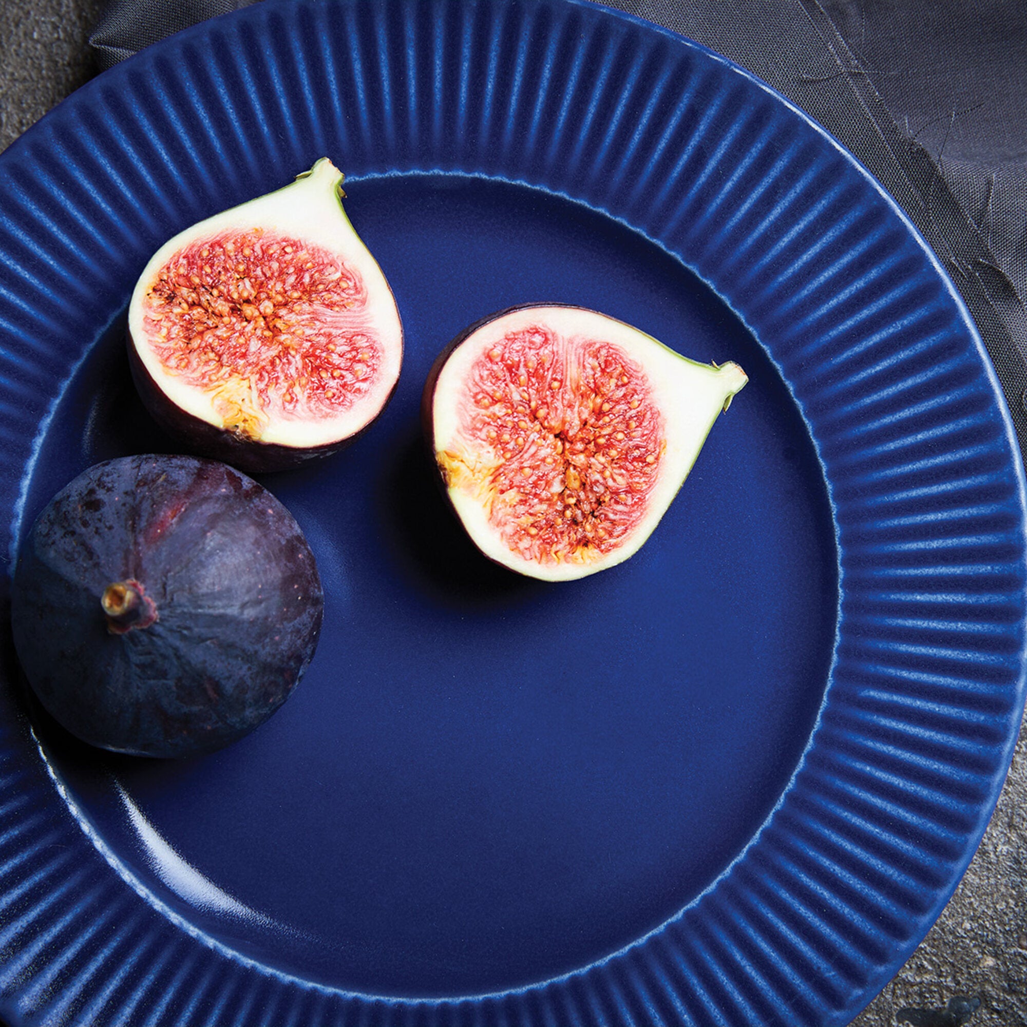 Groovy lunch plate | Blue