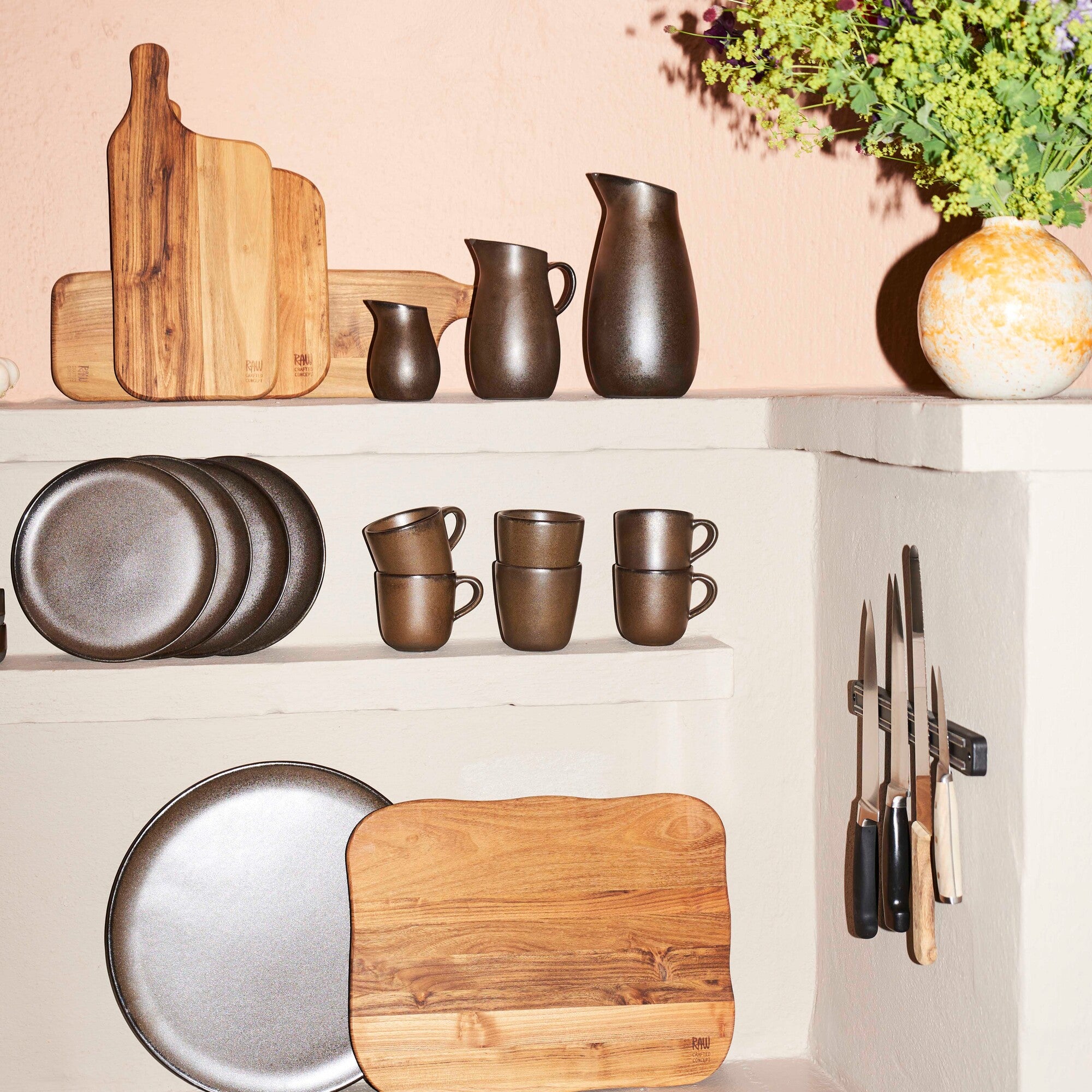 RAW cutting board 32 x 24 cm | Natural