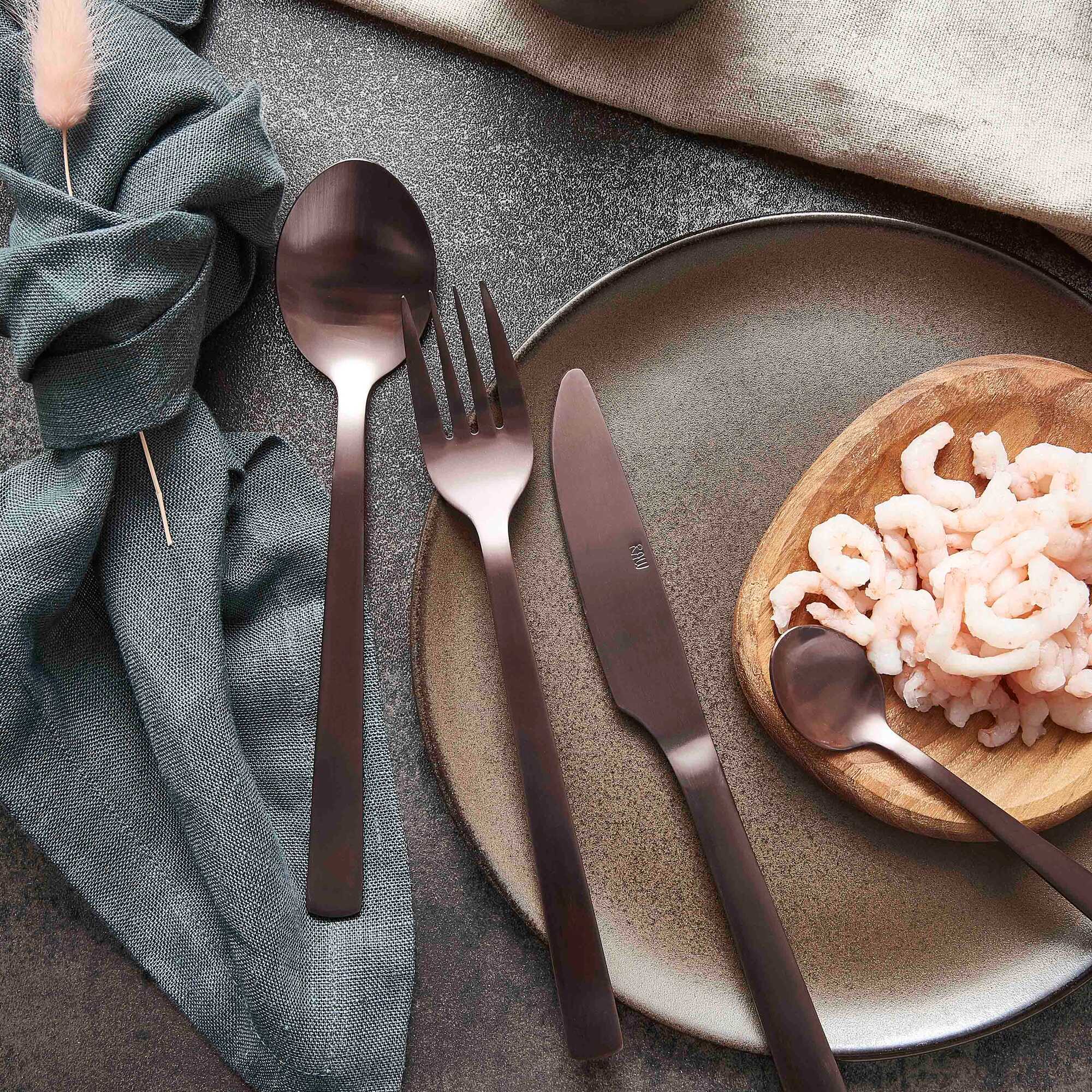 RAW party plate 2 pcs. | Natural