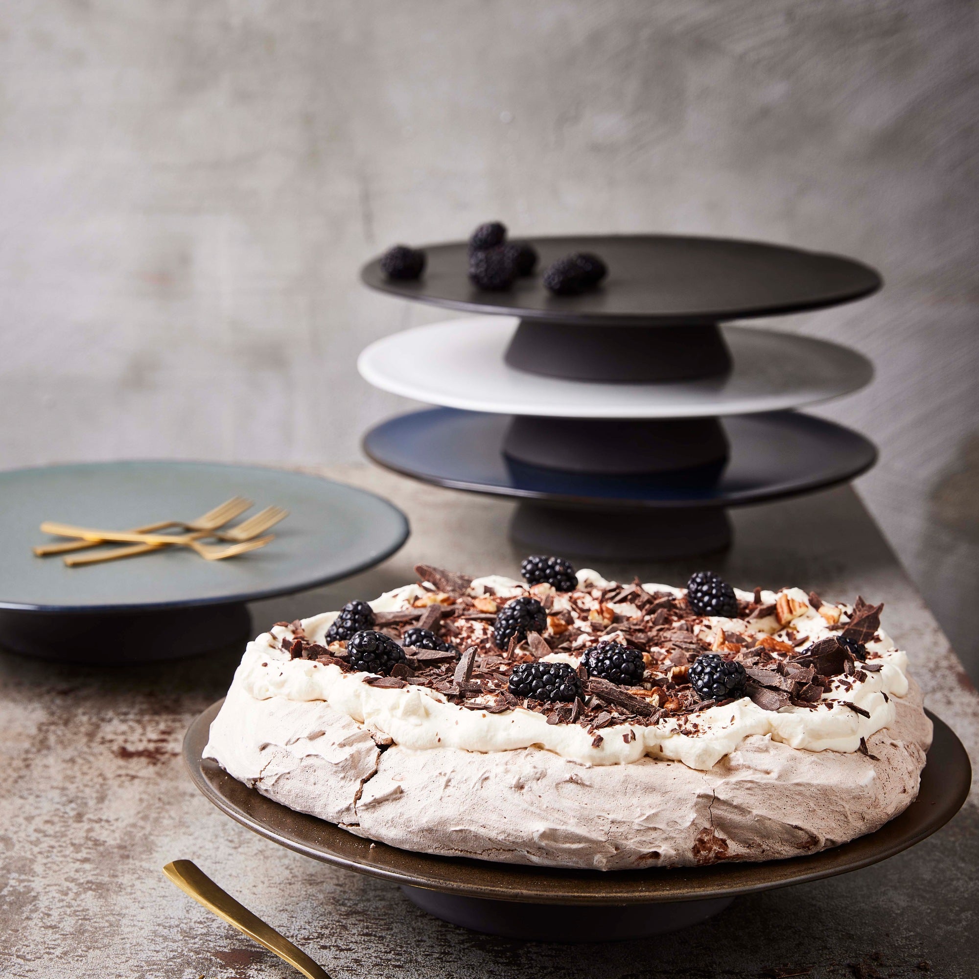 RAW cake set 5 pieces | Gold