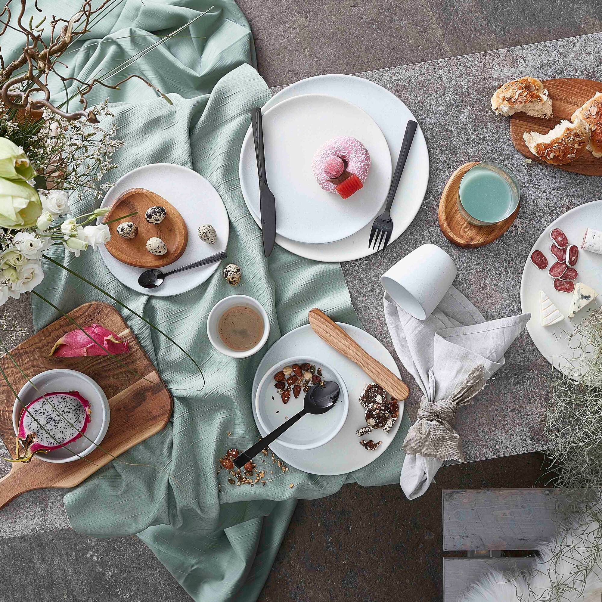 RAW dessert plate | Arctic White