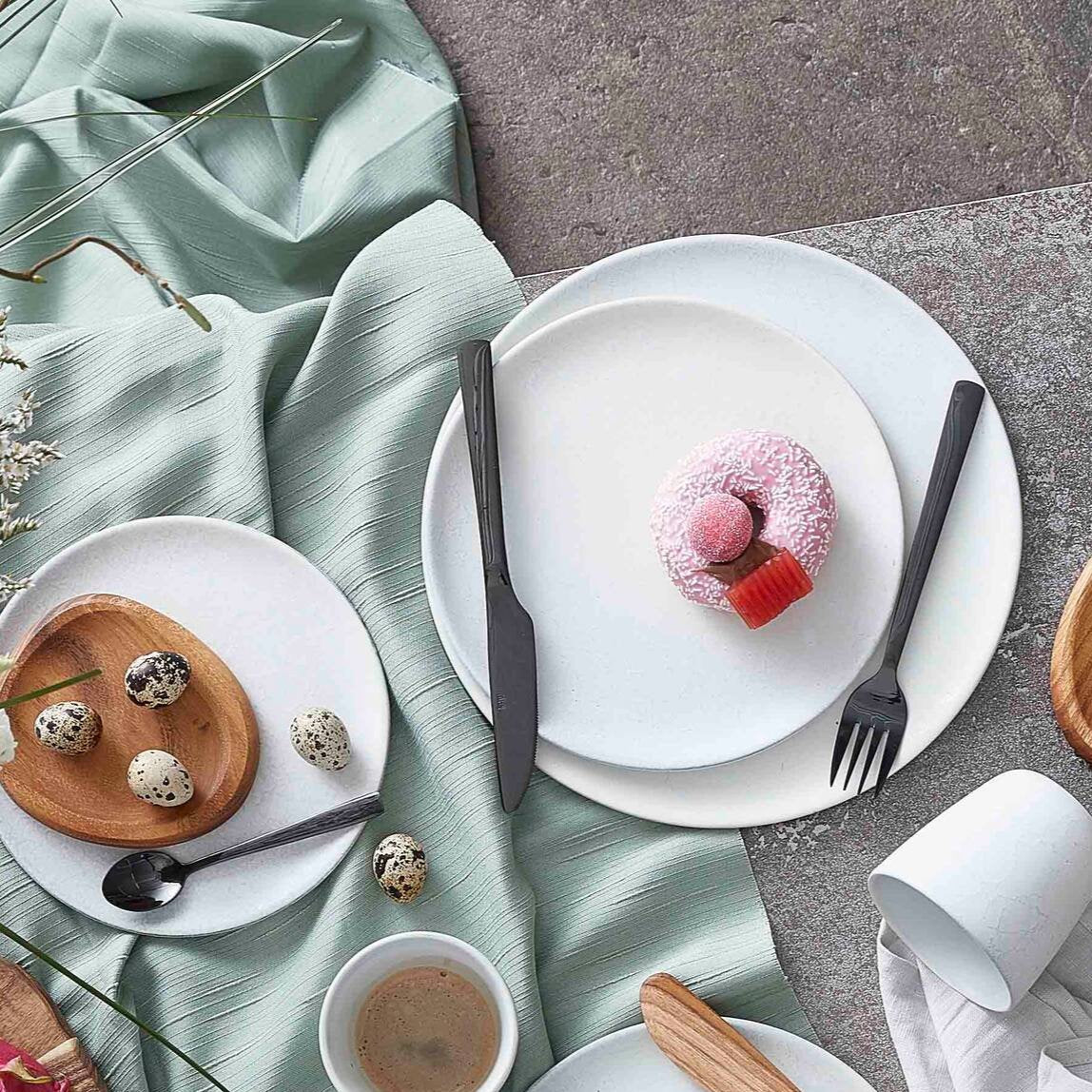 RAW dinner plate | Arctic White