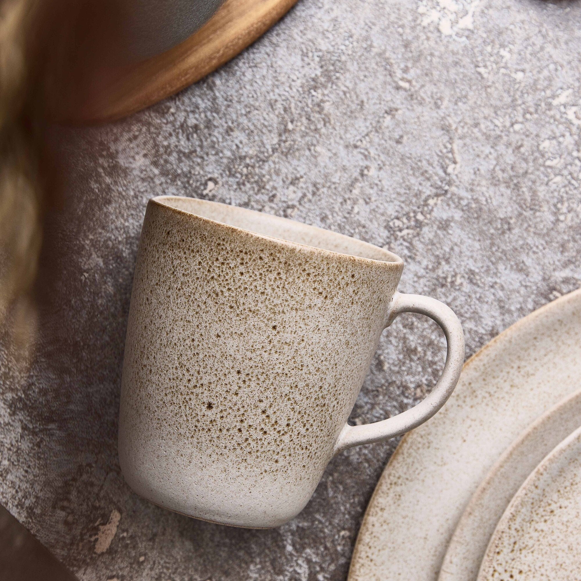 RAW mug with handle | Sandy Beige