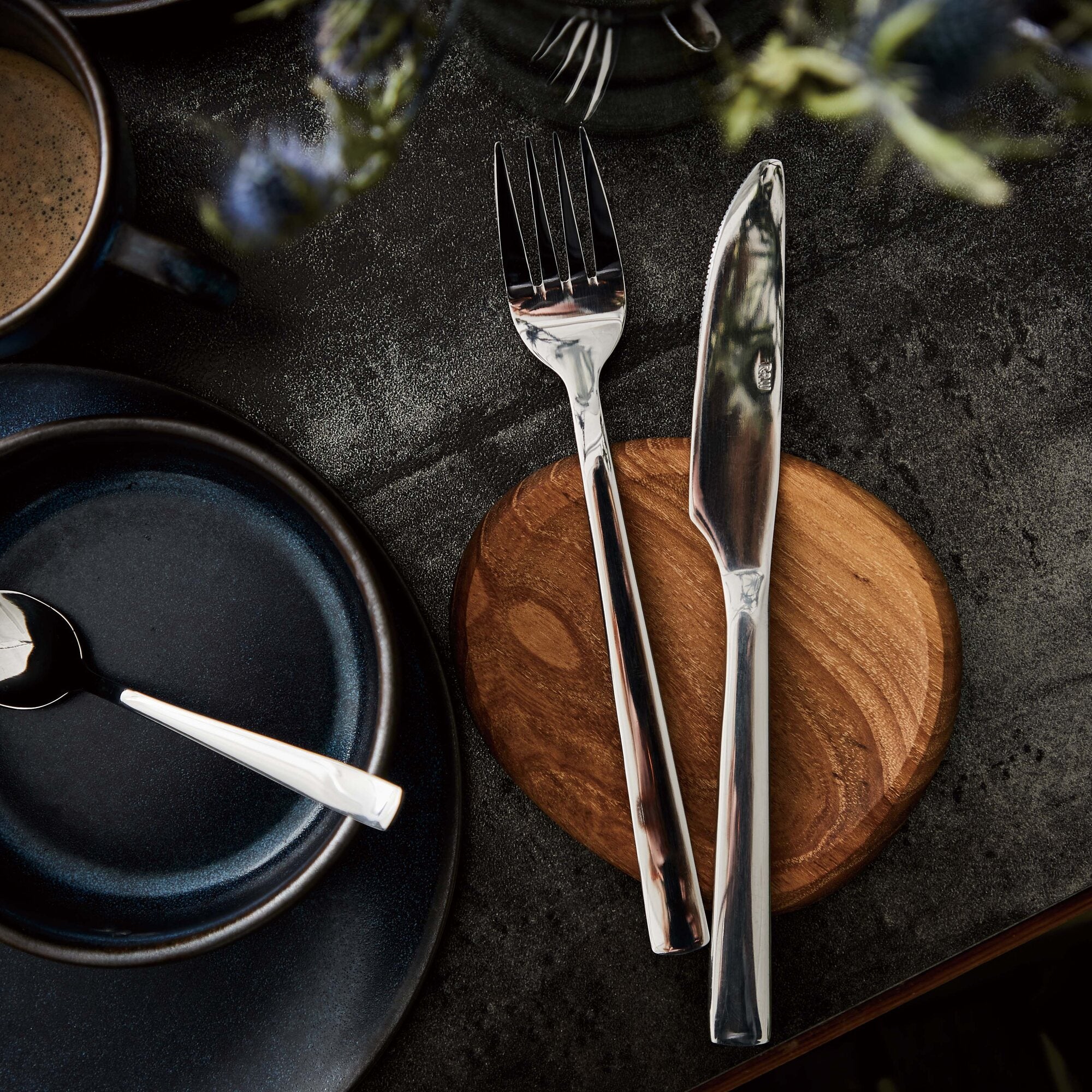 RAW party plate 2 pcs. | Natural