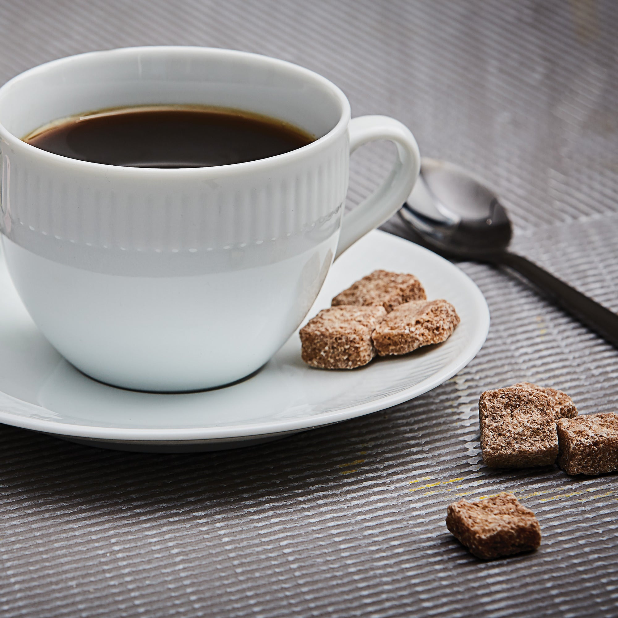 Groovy coffee spoon | Mirror Polish