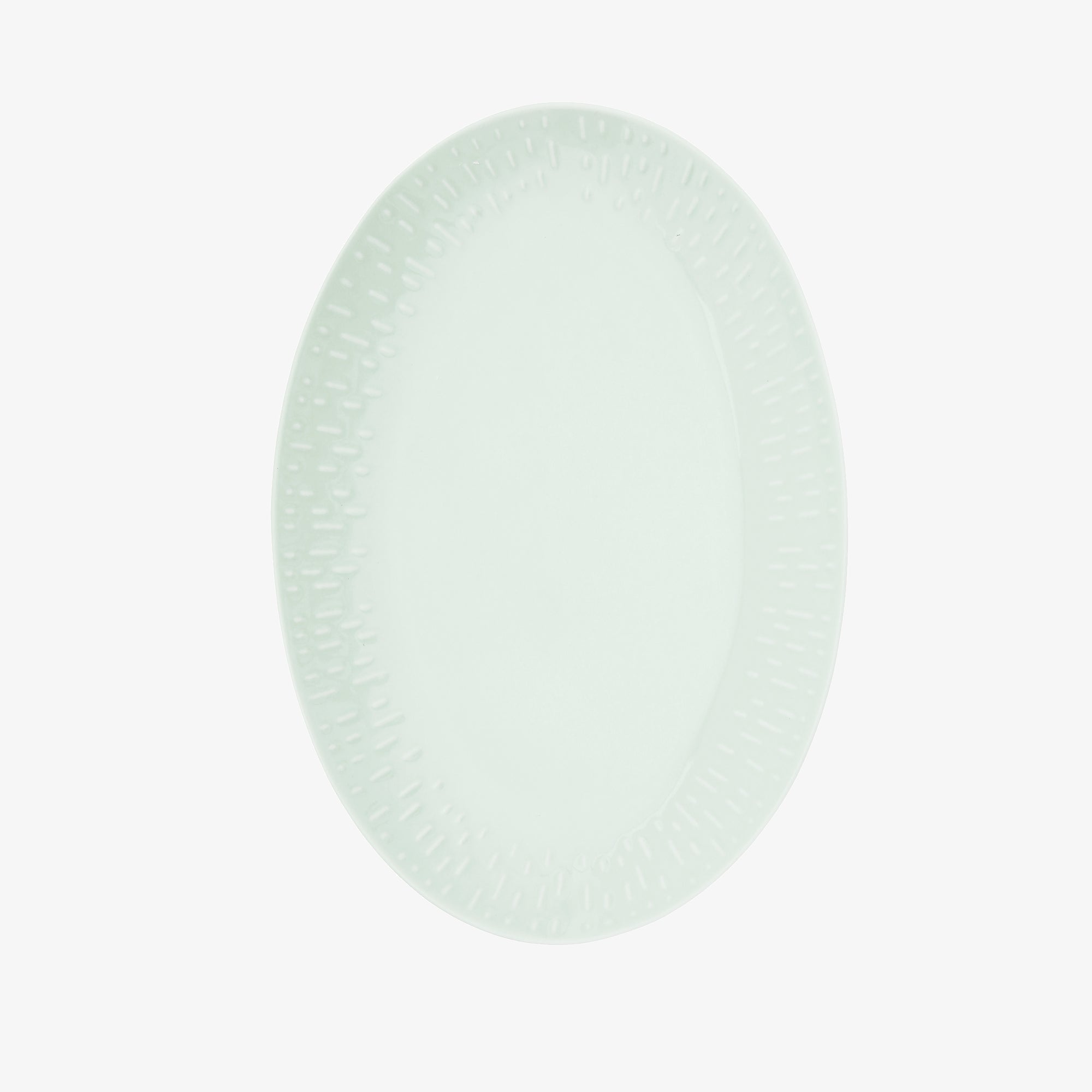 Confetti oval dish | Pistachio