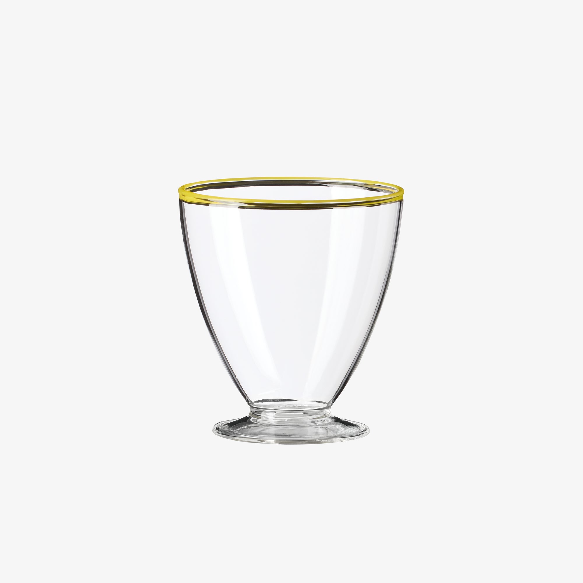 Art dessert glass | Lemon