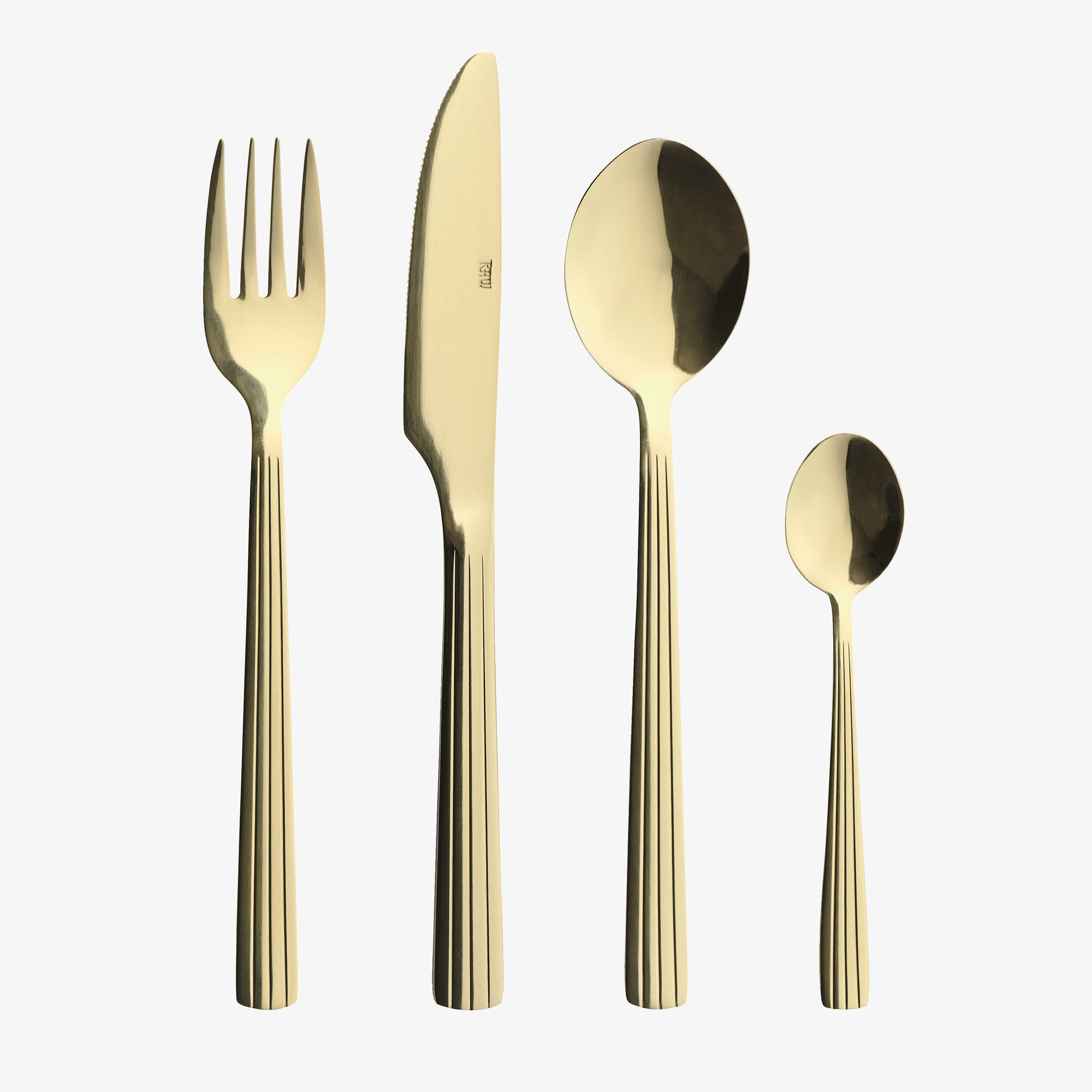 RAW cutlery set 24 pieces | Champagne Gold