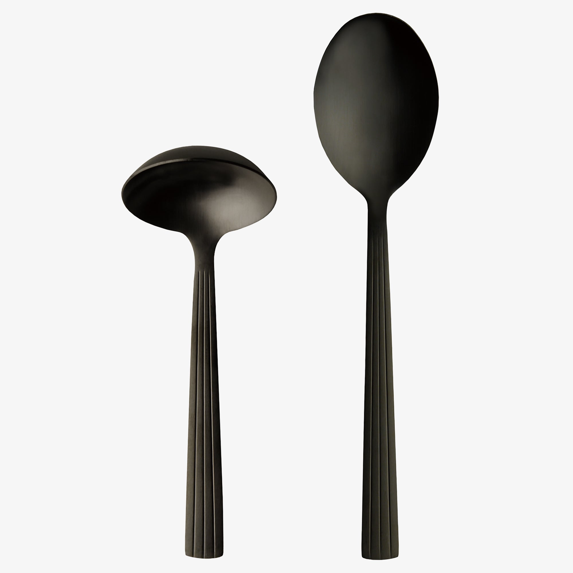 RAW sauce and potato spoon 2 parts | Matte Black
