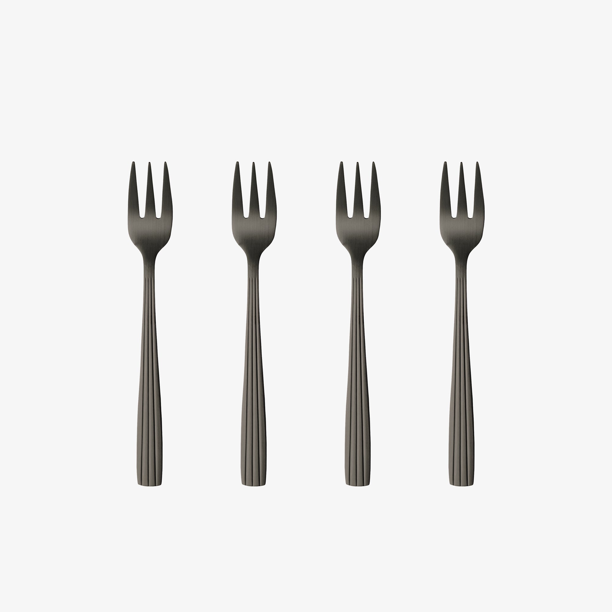 RAW cake fork 4 pcs. | Matte Black