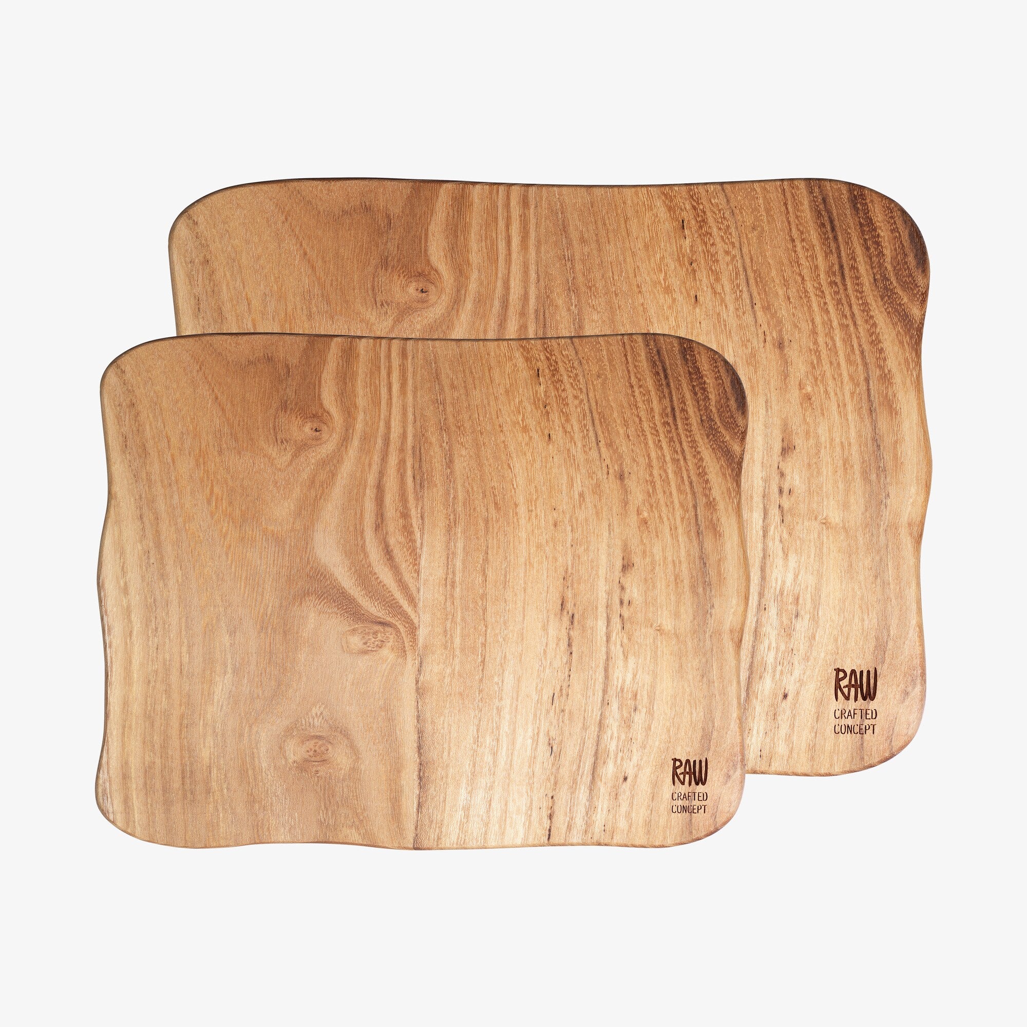 RAW cutting board set 2 pieces | Natural