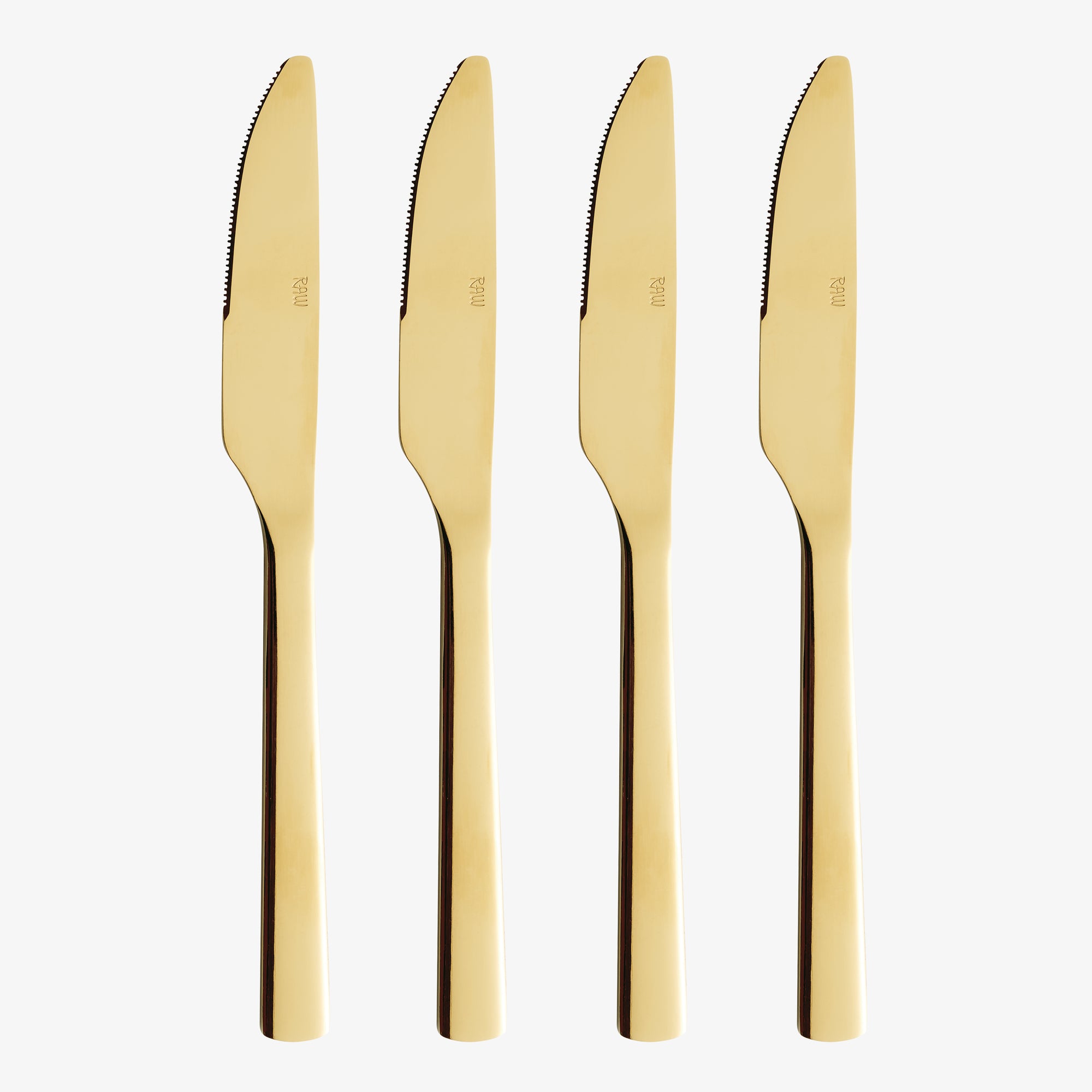 RAW knife 4 pcs. | Gold