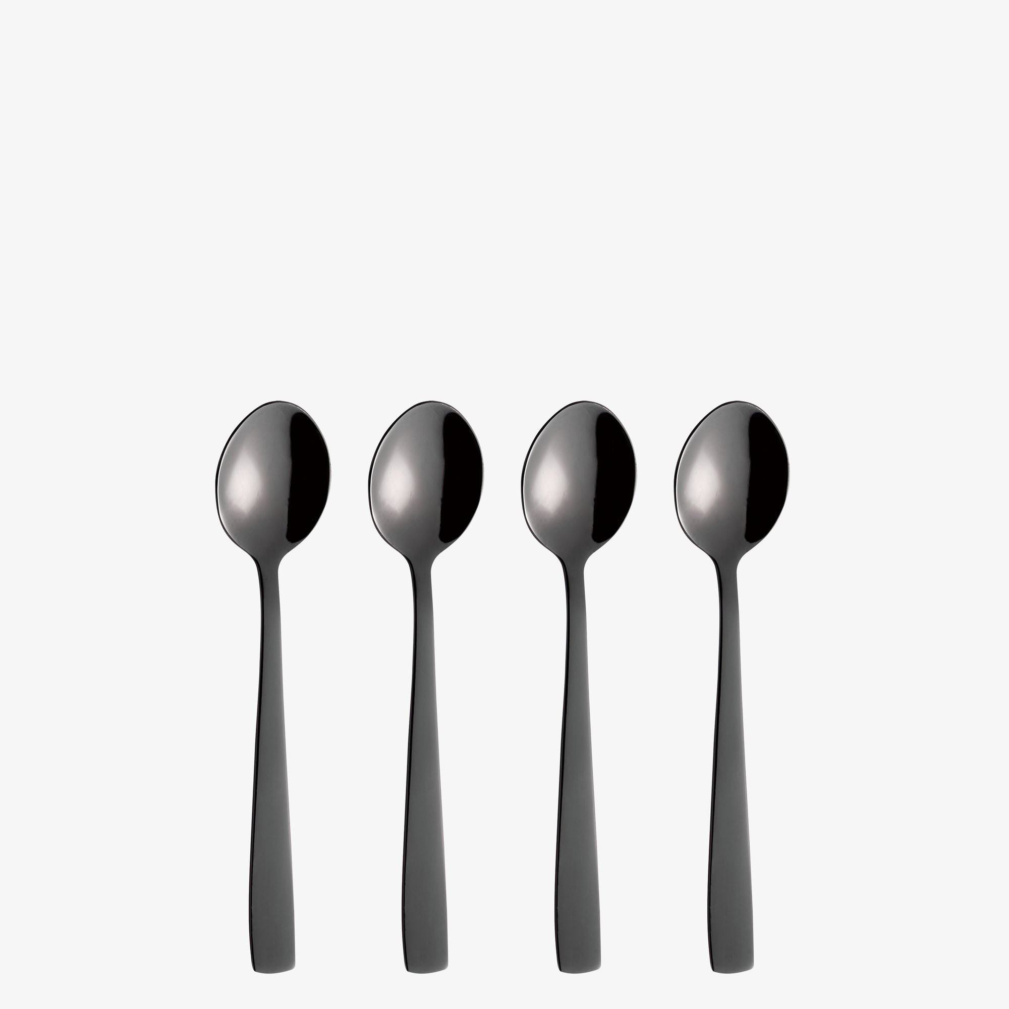 RAW coffee spoon 4 pcs. | Shiny Black