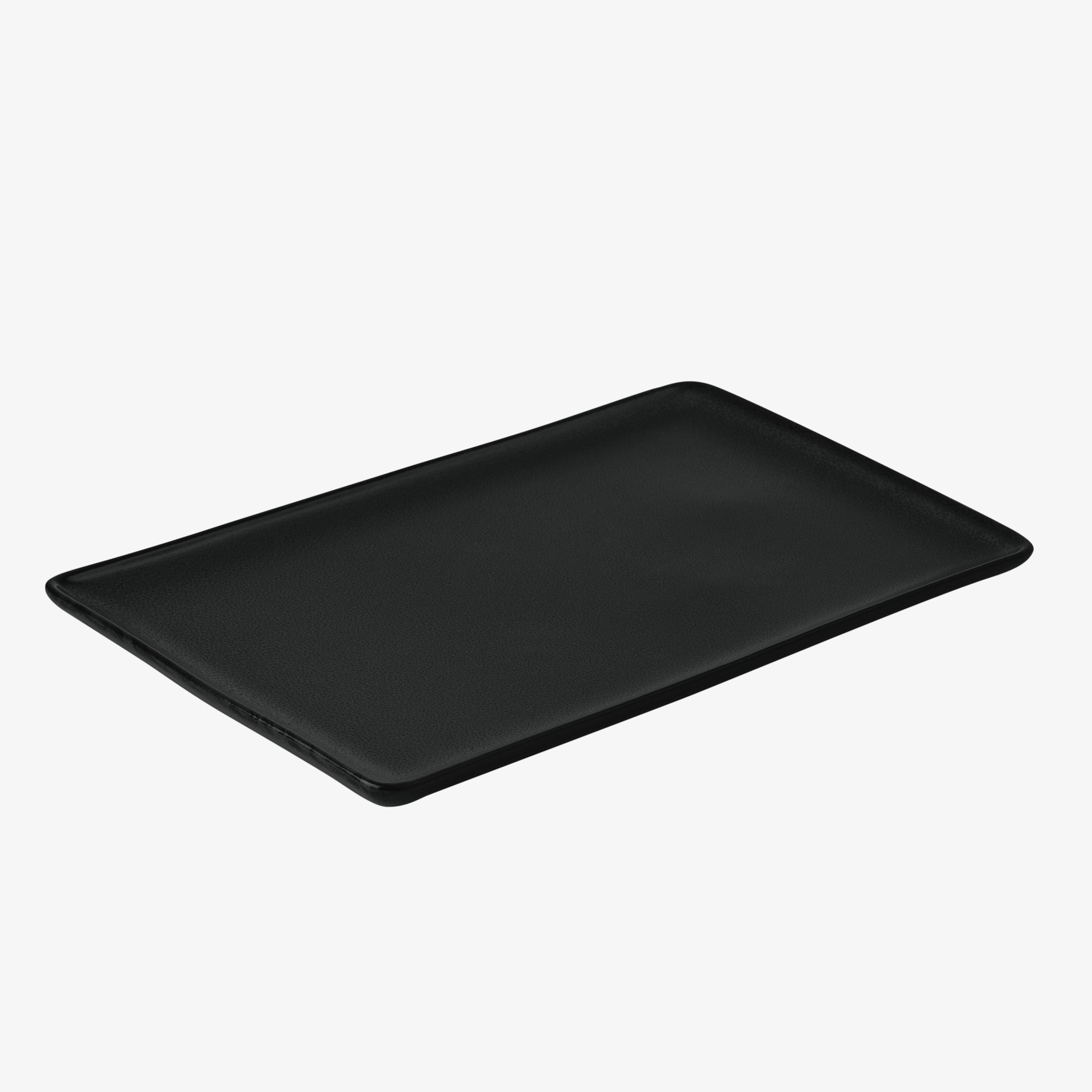 RAW rectangular dinner plate | Titanium Black