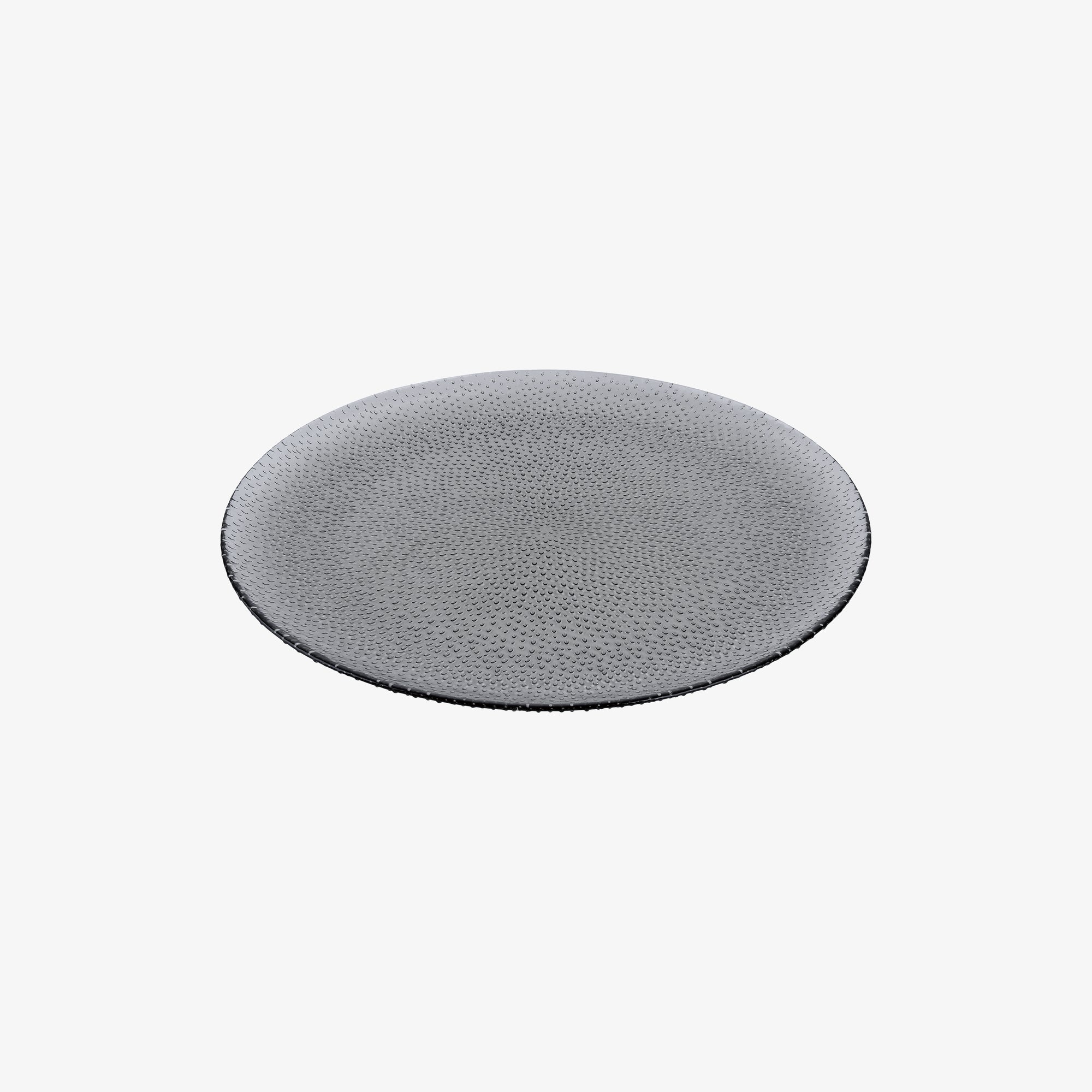 RAW Glass Beads lunch plate | Smoke