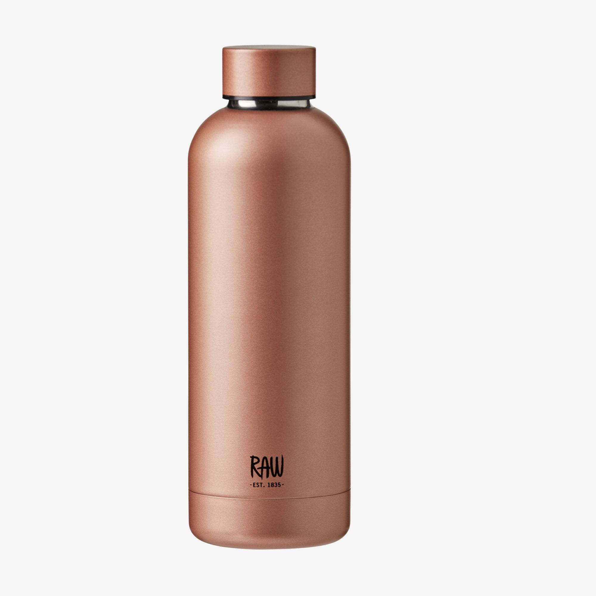 RAW To Go thermo bottle | Metallic Rosegold
