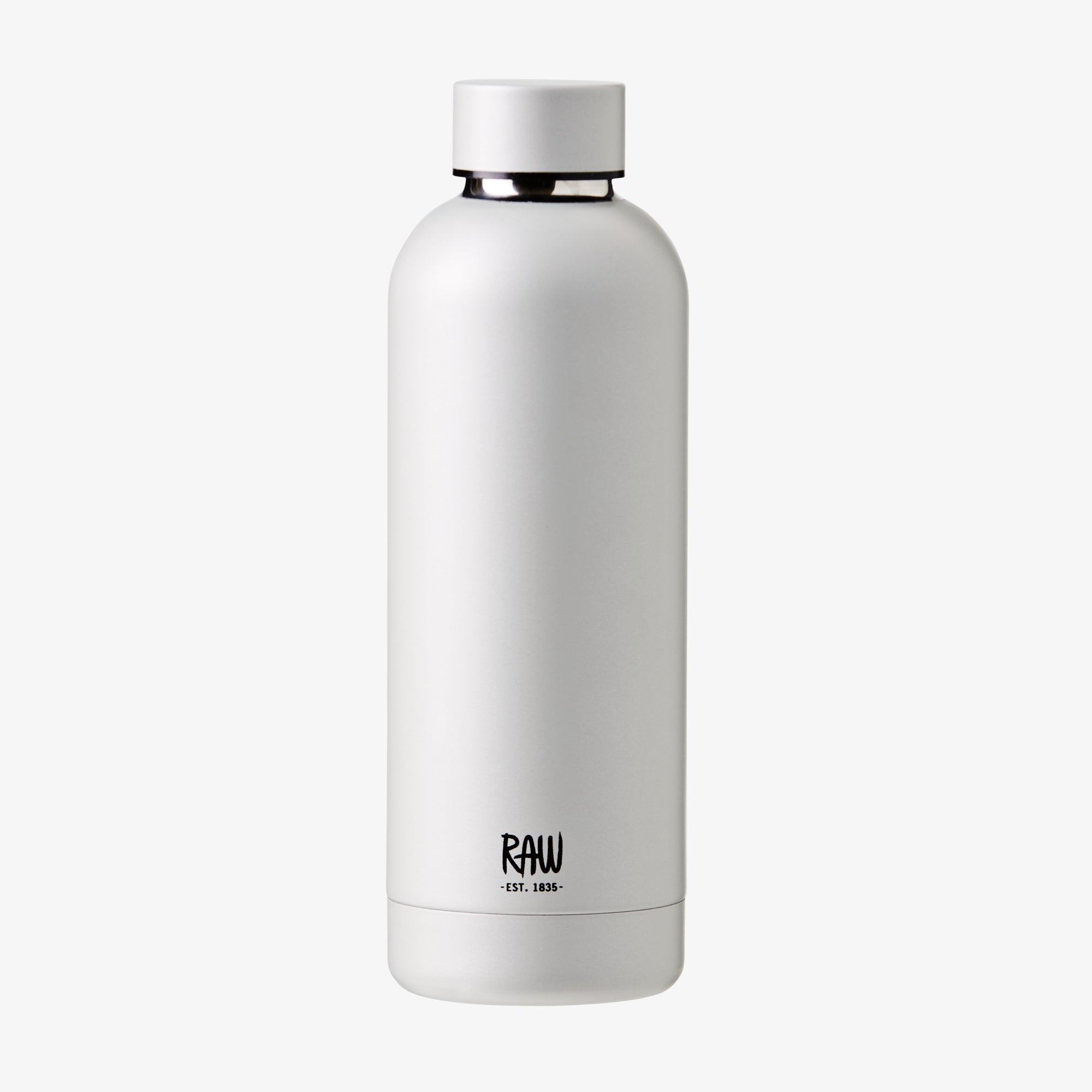 RAW To Go thermo bottle | Metallic Silver