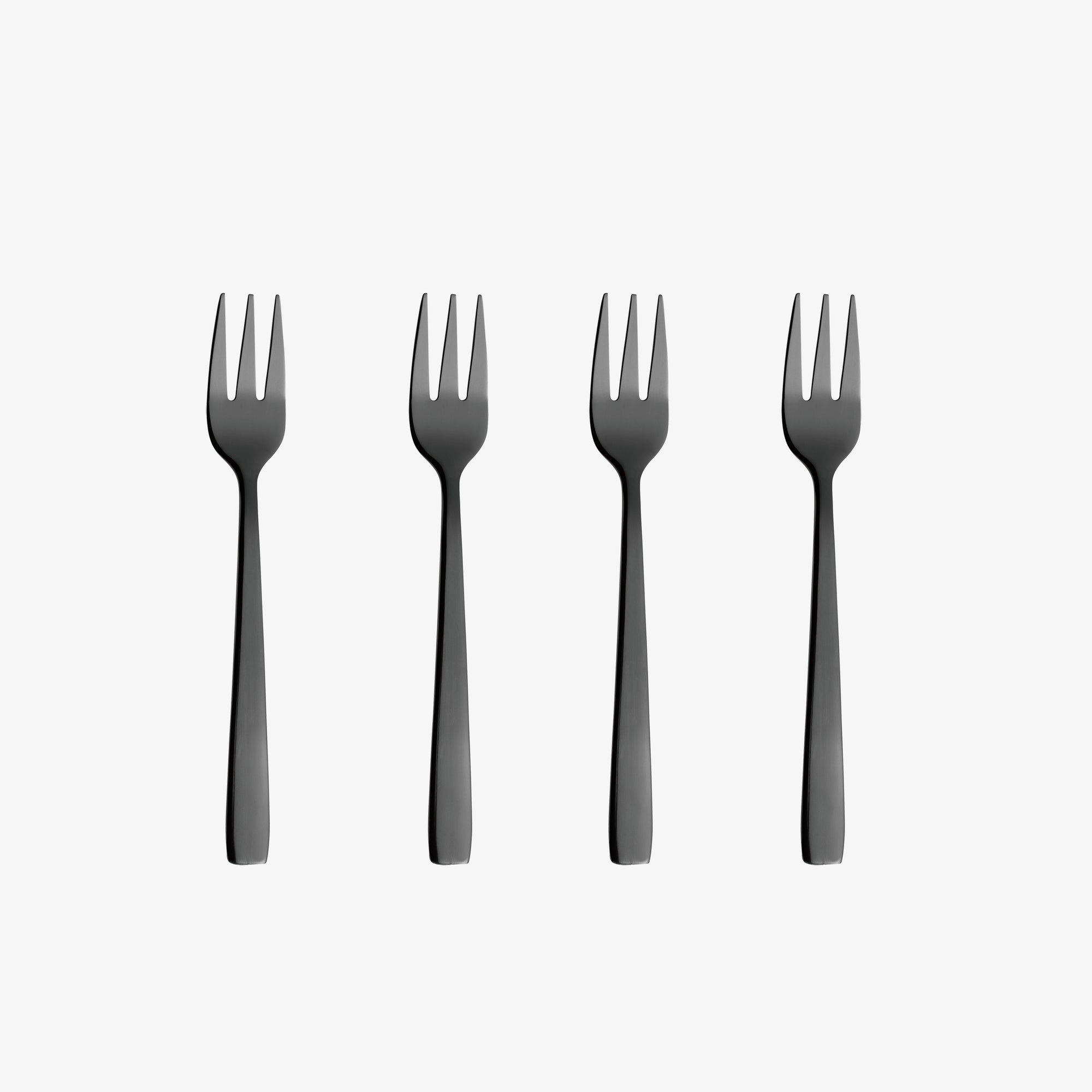RAW cake fork 4 pcs. | Shiny Black