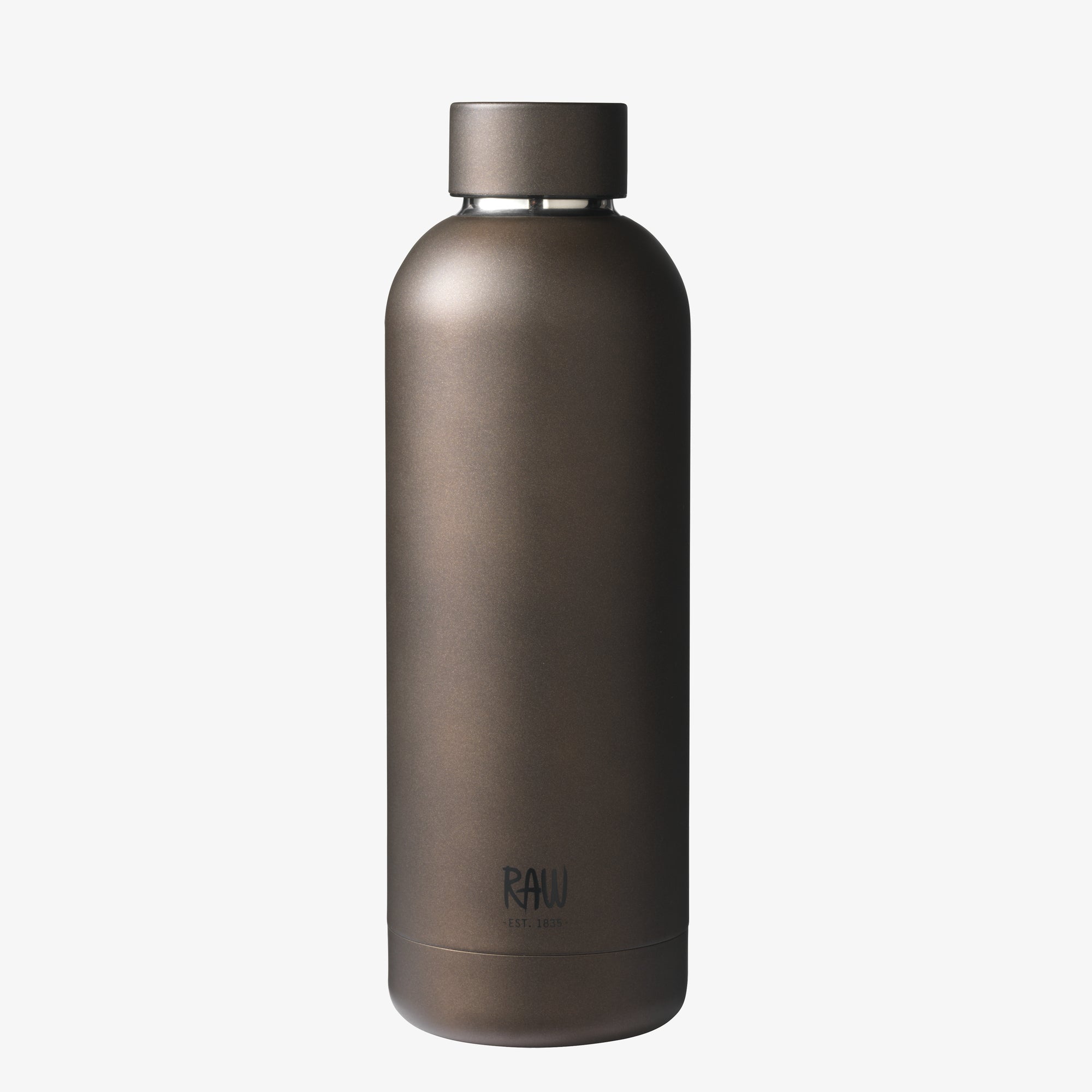 RAW To Go thermo bottles | Matte Brown