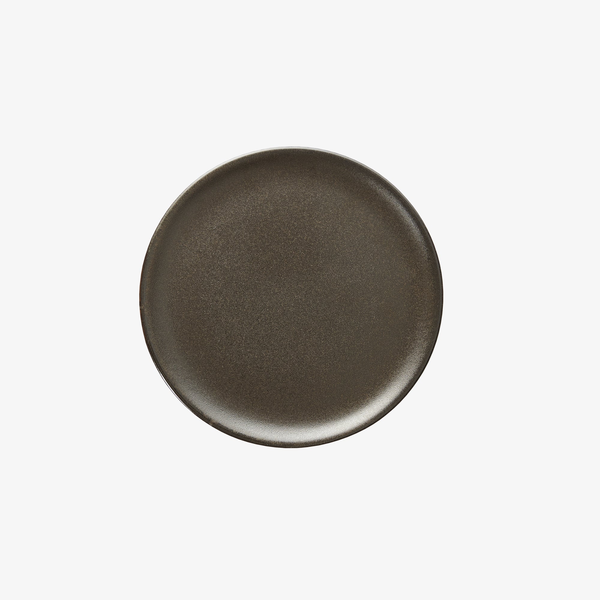 RAW dessert plate | Metallic Brown