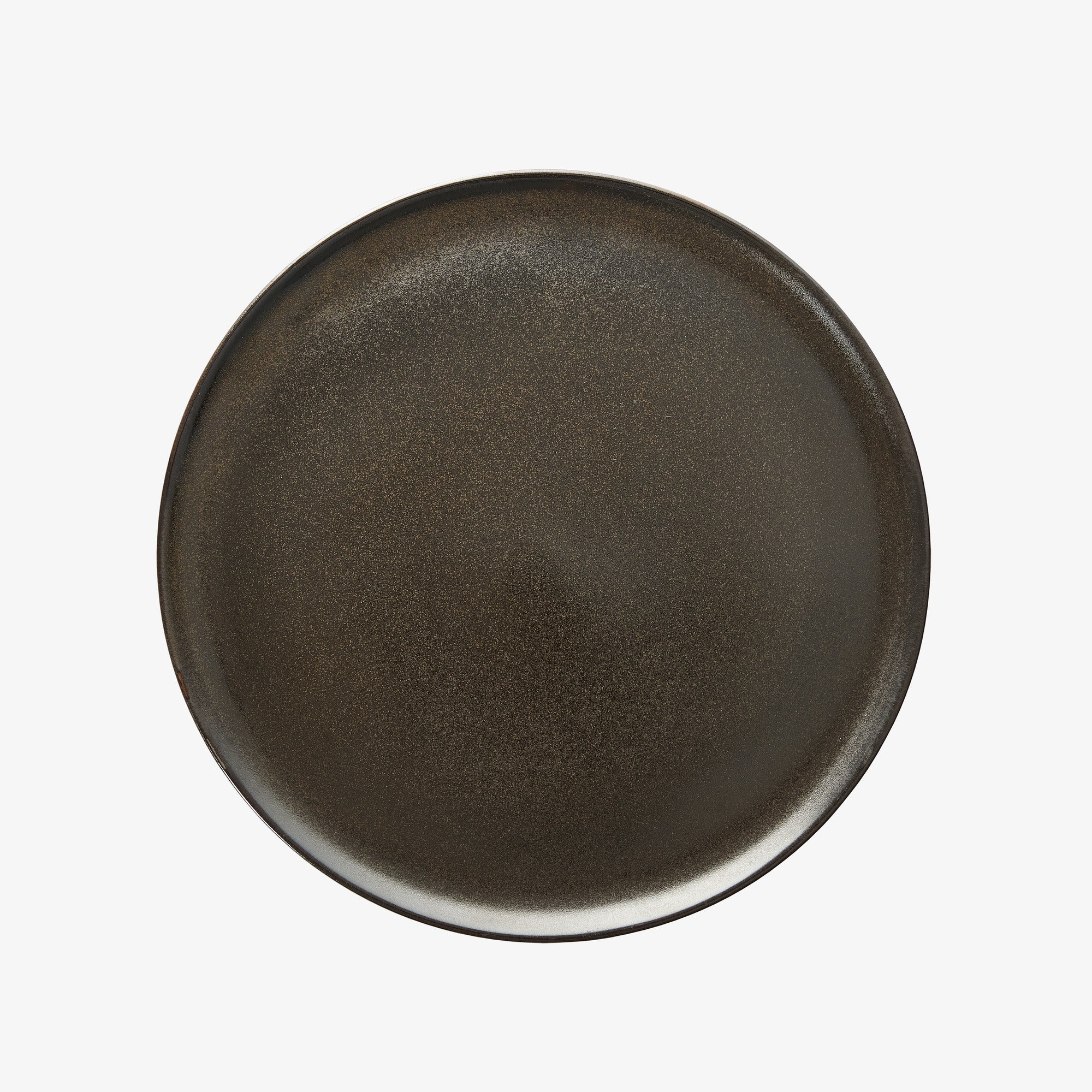 RAW dinner plate | Metallic Brown
