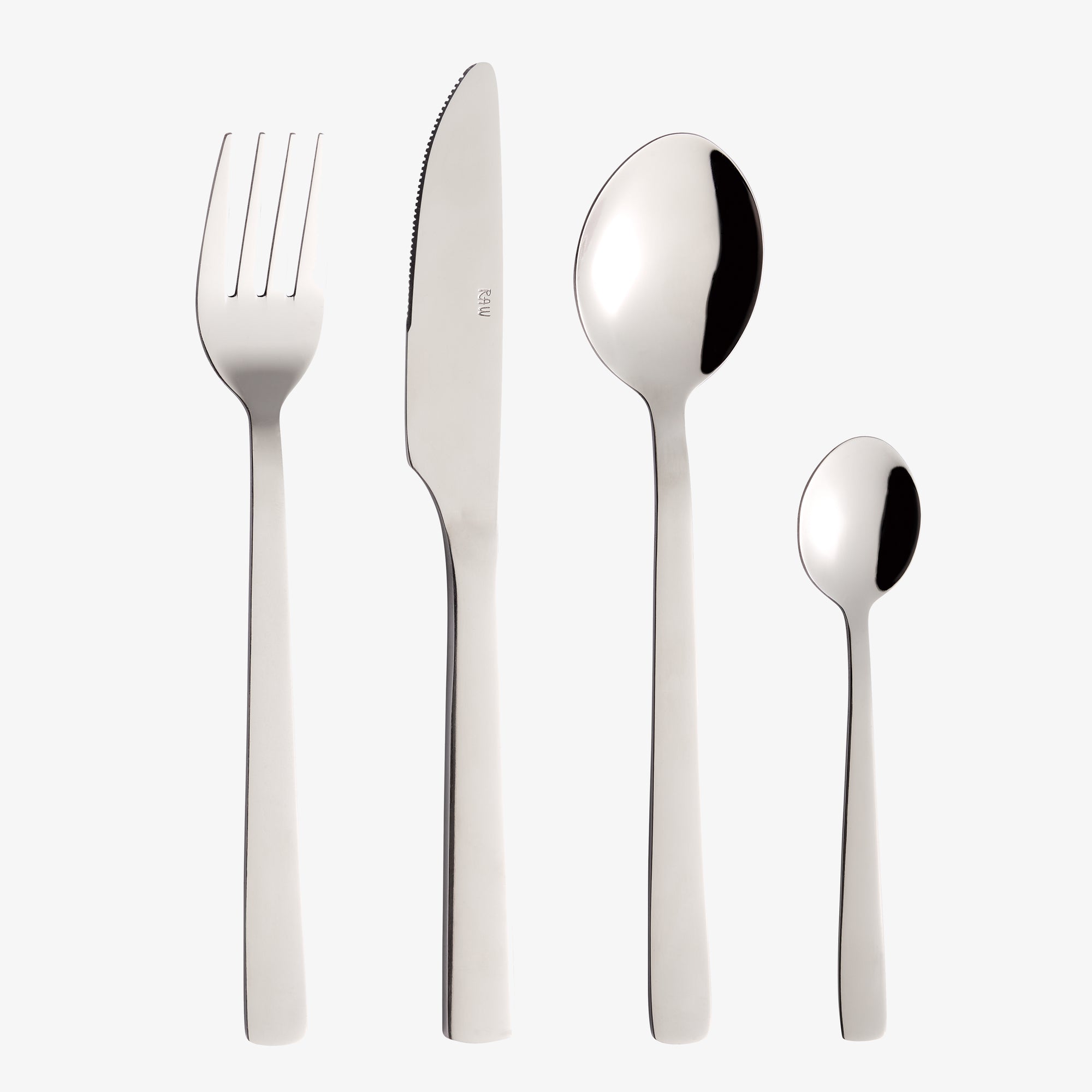 RAW cutlery set 24 pieces | Mirror Polish