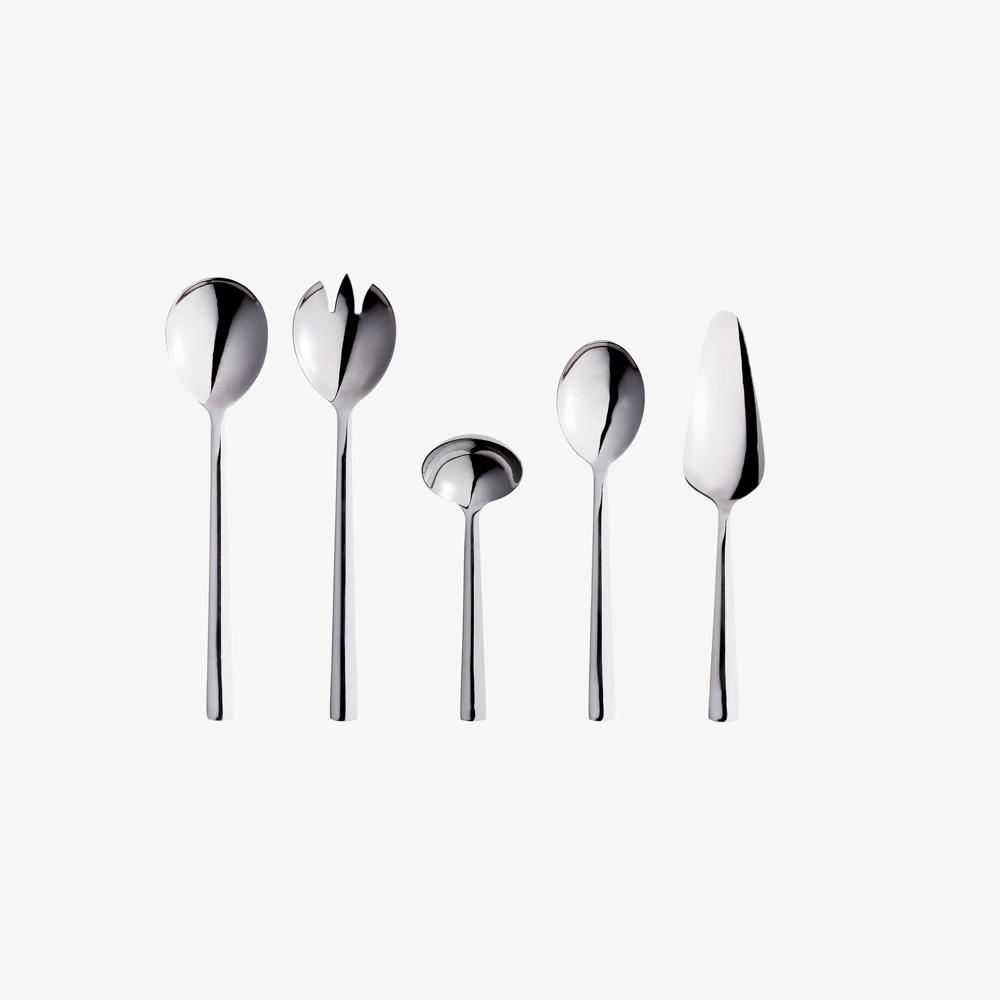 RAW 5 piece serving set | Mirror Polish