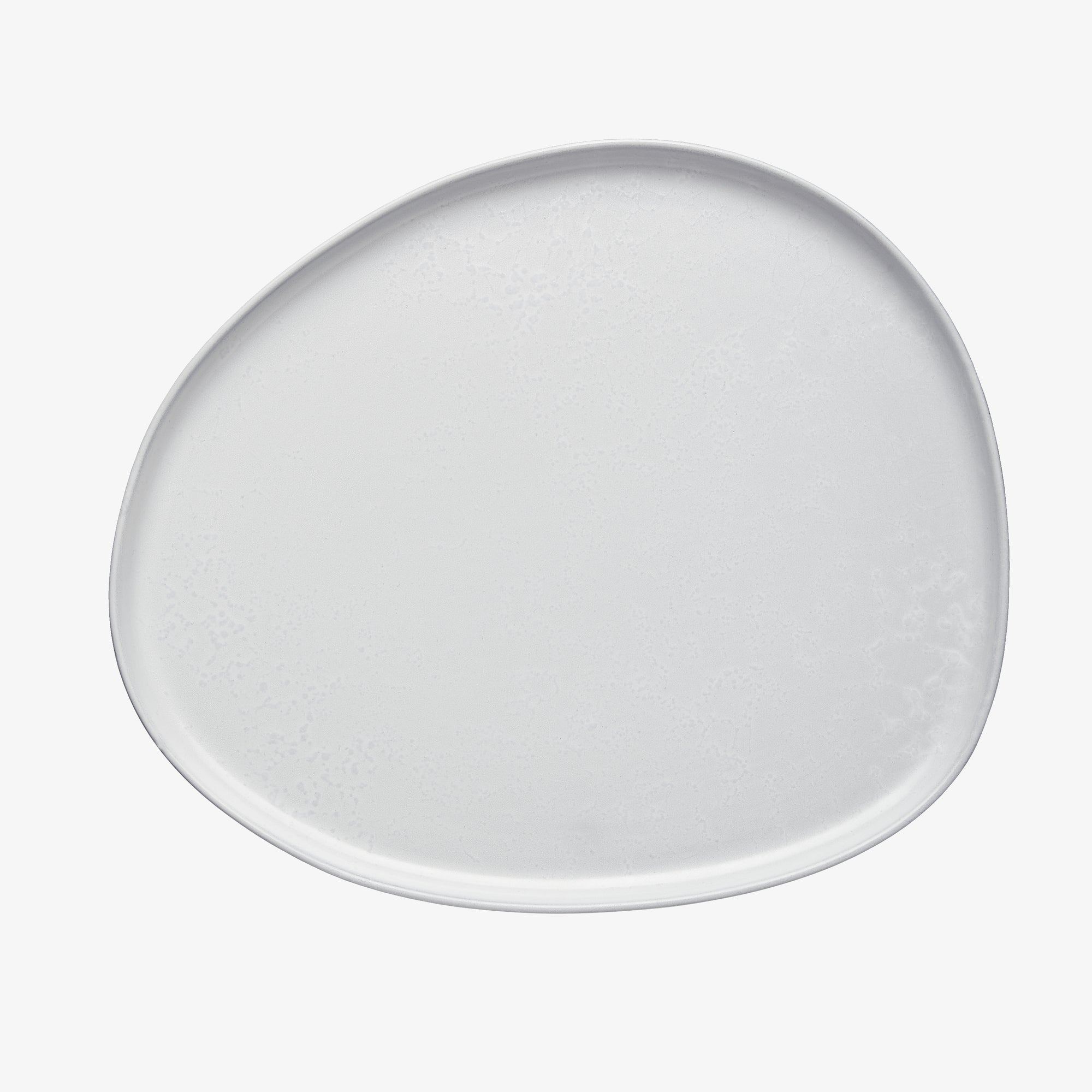RAW Organic dinner plate | Arctic White