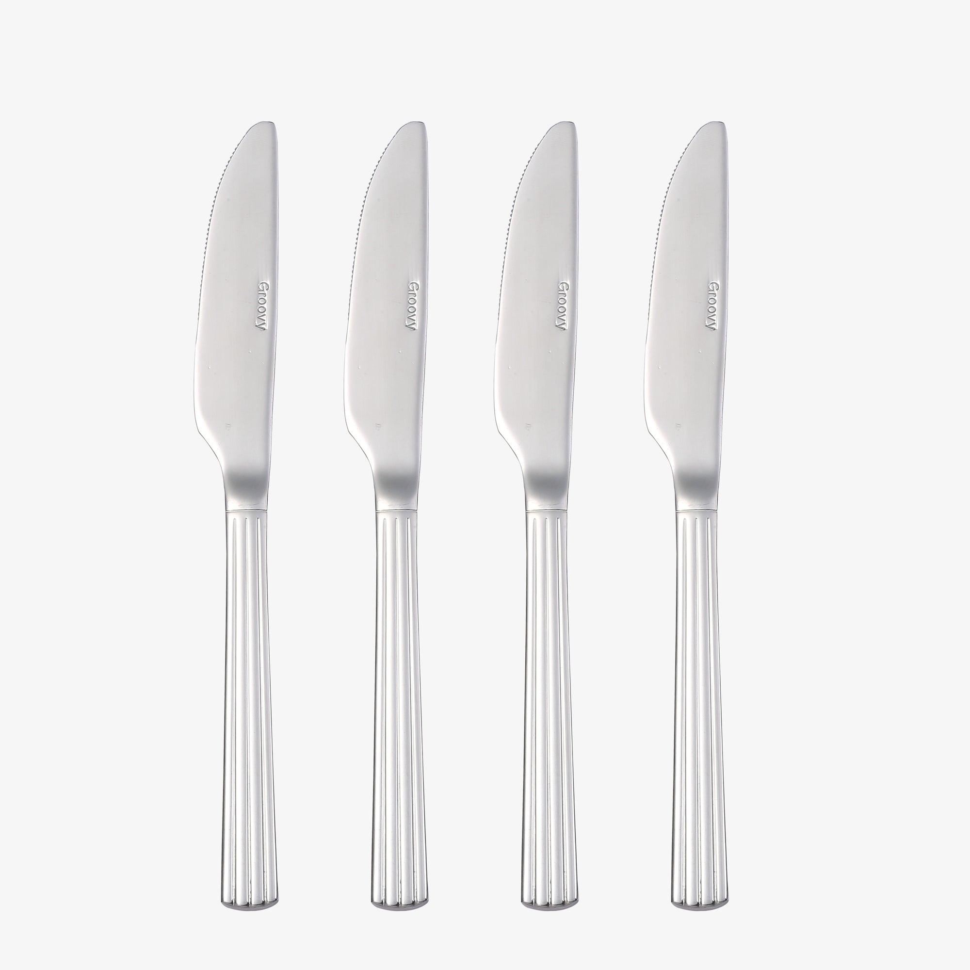 Groovy knife 4 pcs. | Mirror Polish