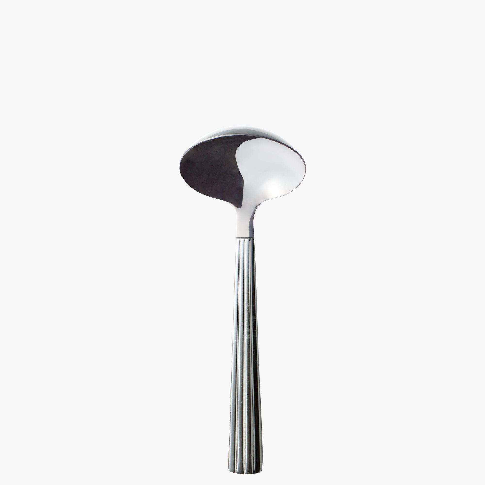 Groovy sauce spoon | Mirror Polish