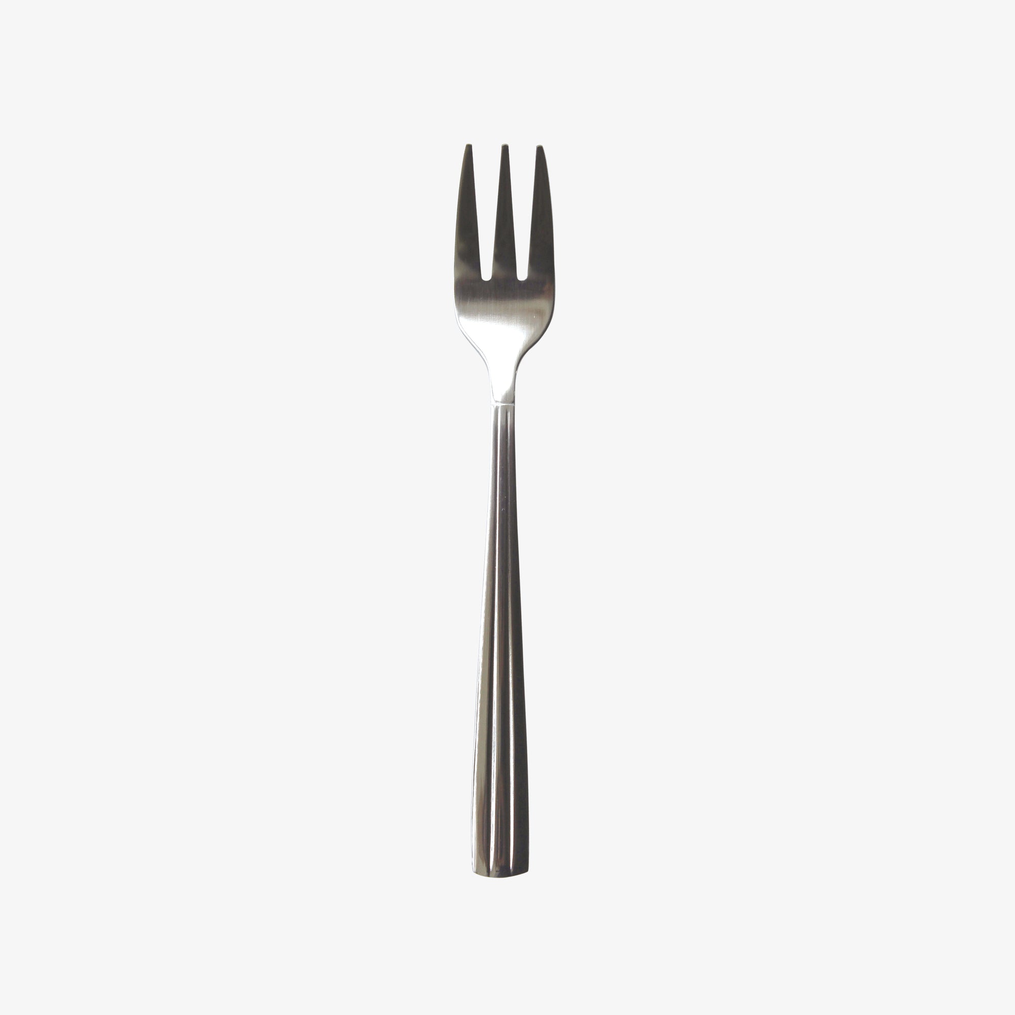 Groovy cake fork | Mirror Polish