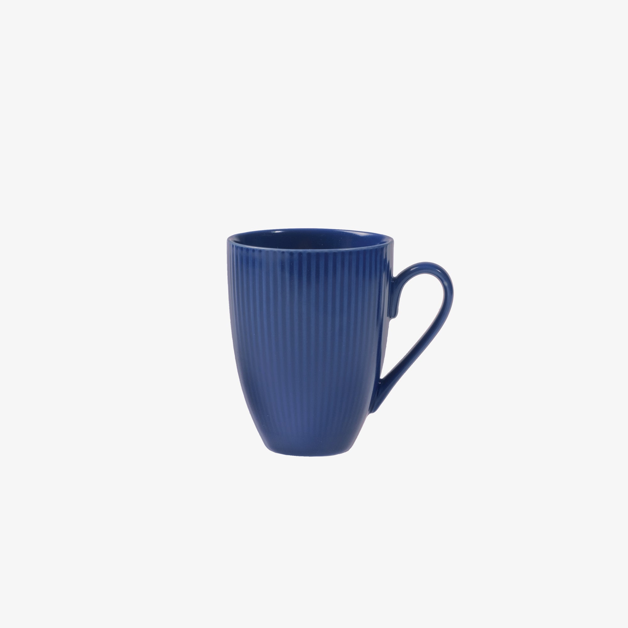 Groovy mug with handle | Blue